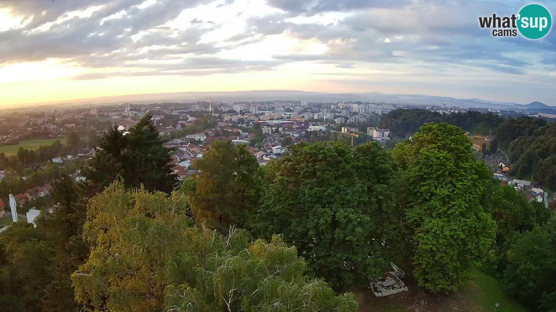 Webcam Karlovac Dubovac Castle – Live View of Karlovac’s Historic Landmark