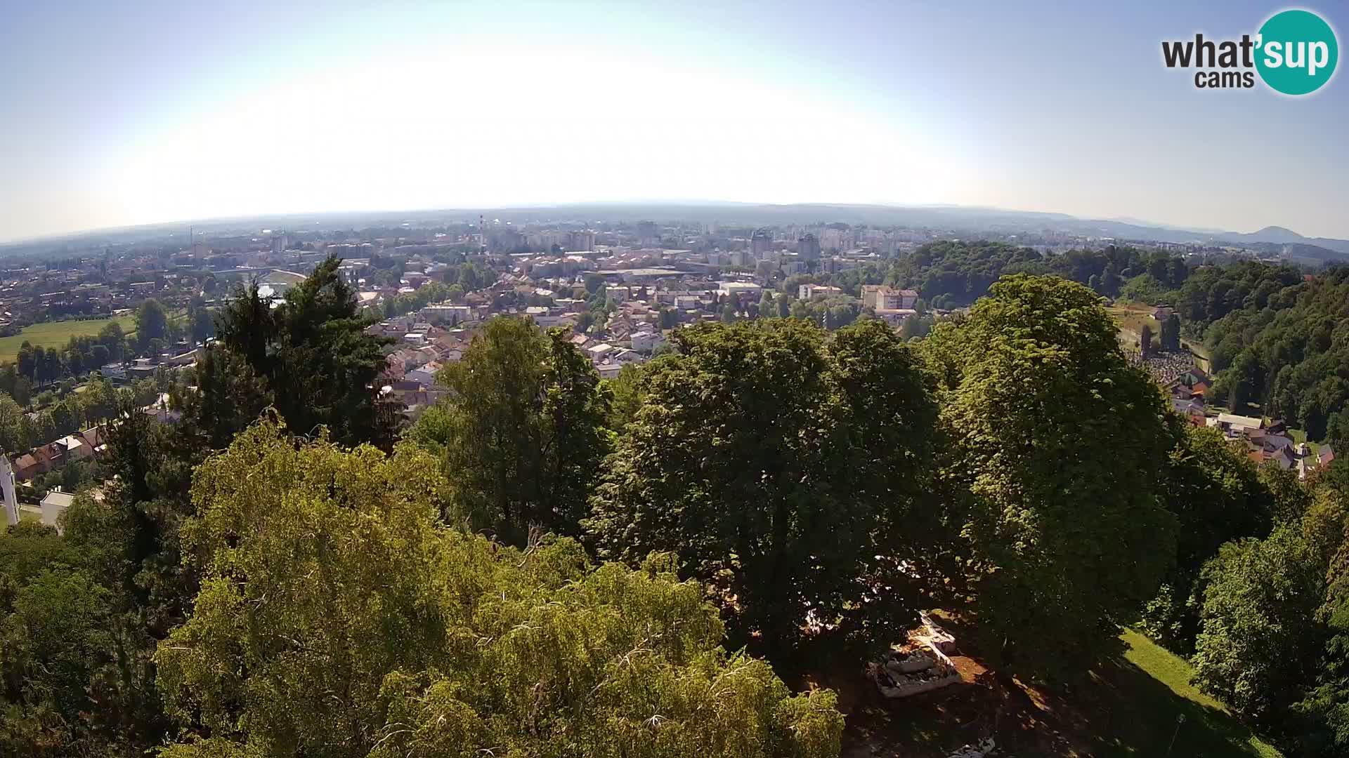 Webcam Karlovac Château Dubovac – Vue en direct de ce monument historique