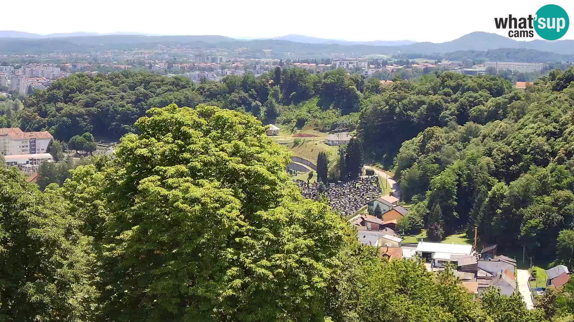 Web kamera Karlovac – Dvorac Dubovac uživo