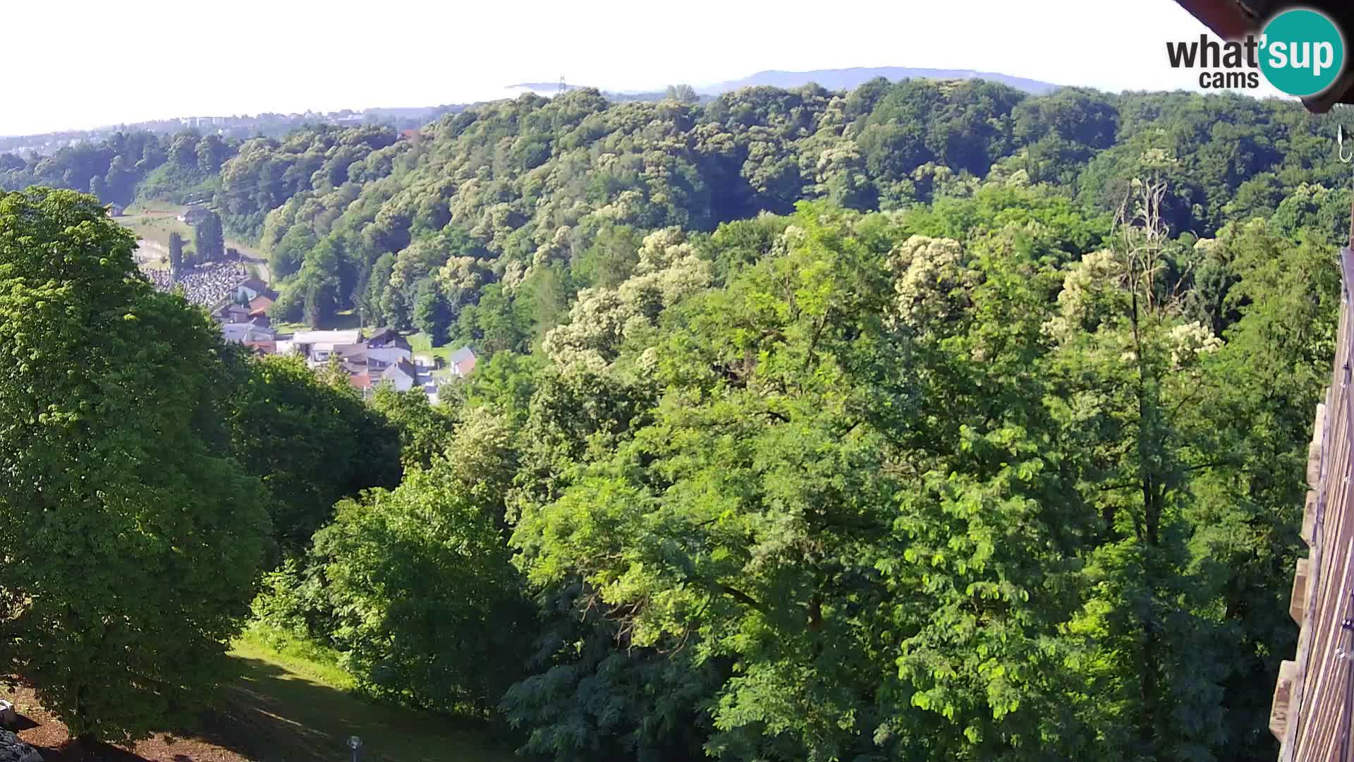 Webcam Karlovac Château Dubovac – Vue en direct de ce monument historique