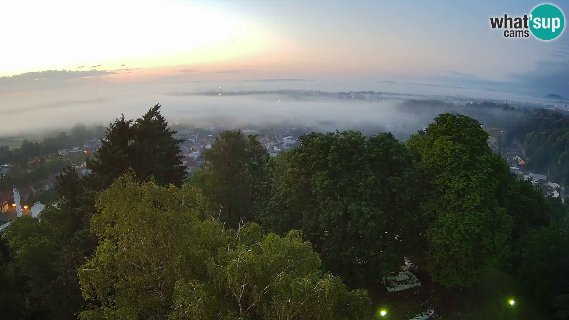 Webcam Karlovac Dubovac Castle – Live View of Karlovac’s Historic Landmark