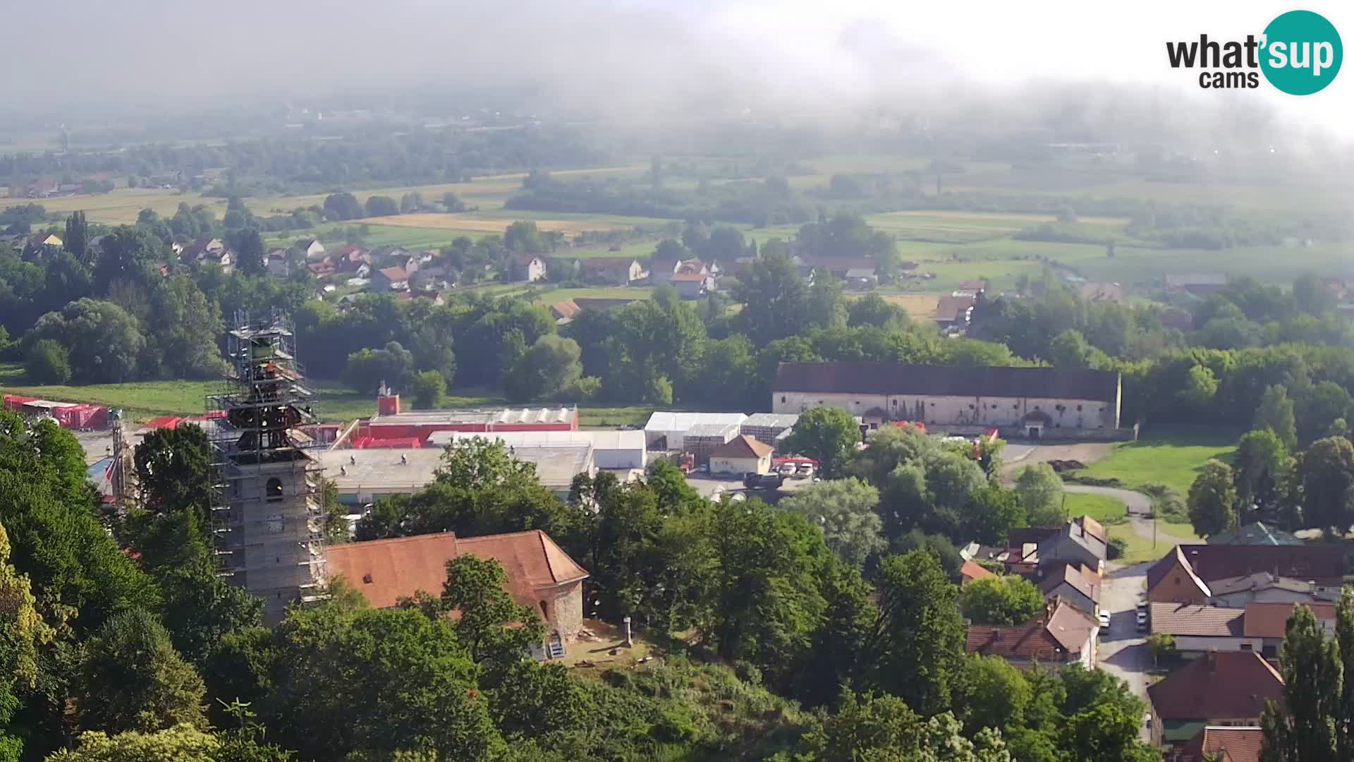 Webcam Karlovac Dubovac Castle – Live View of Karlovac’s Historic Landmark