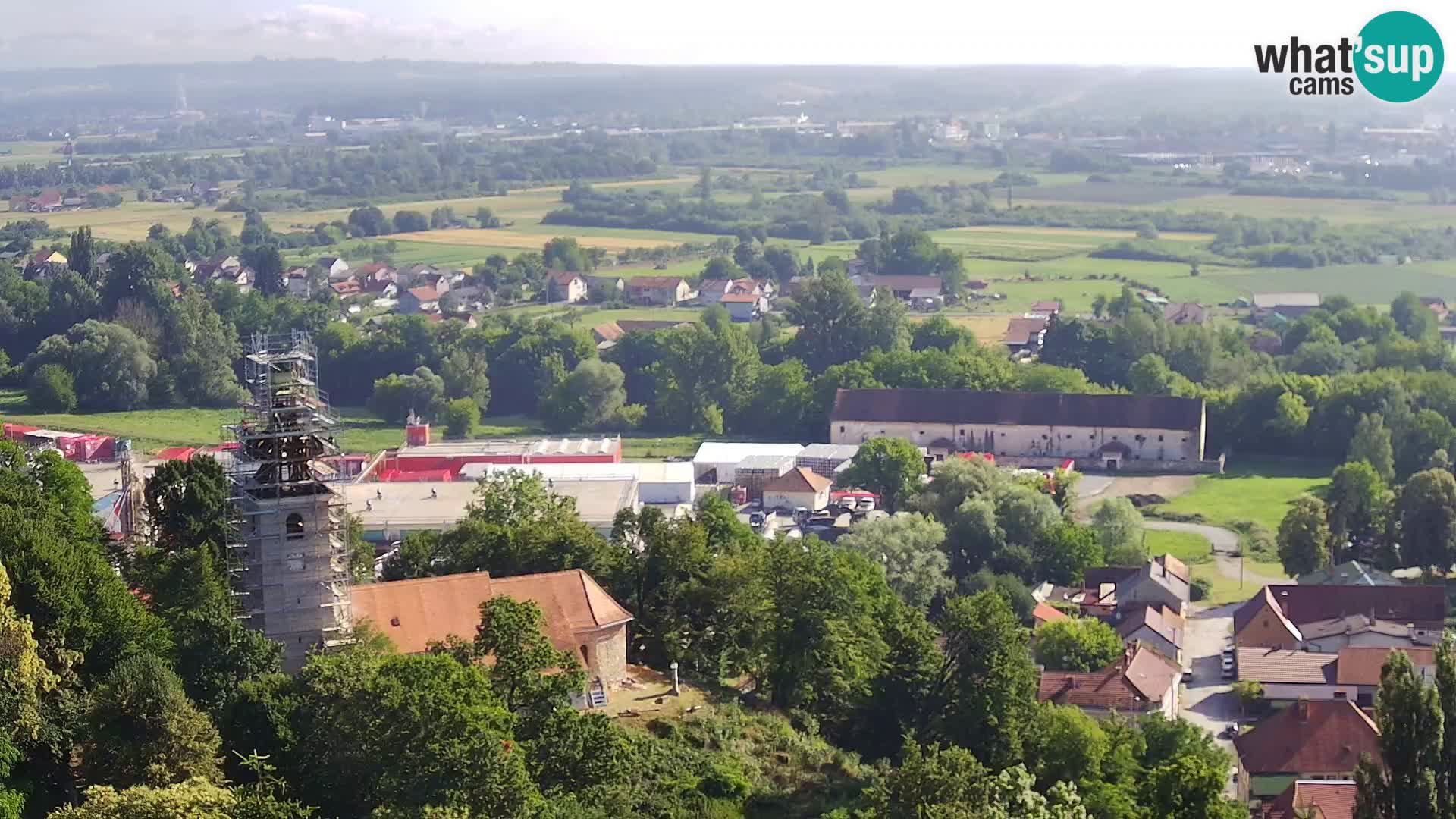 Webcam Castello Dubovac Karlovac – Vista Live sul Castello Storico