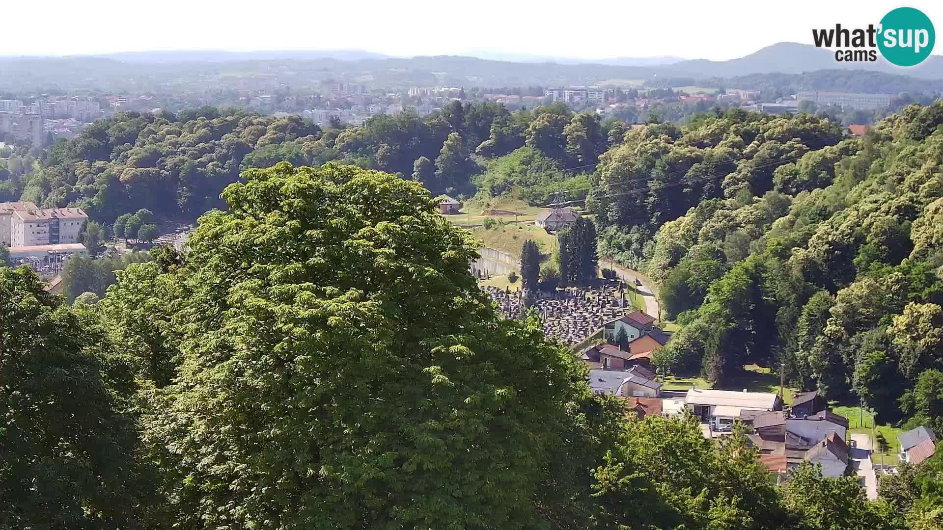 Webcam Karlovac Château Dubovac – Vue en direct de ce monument historique