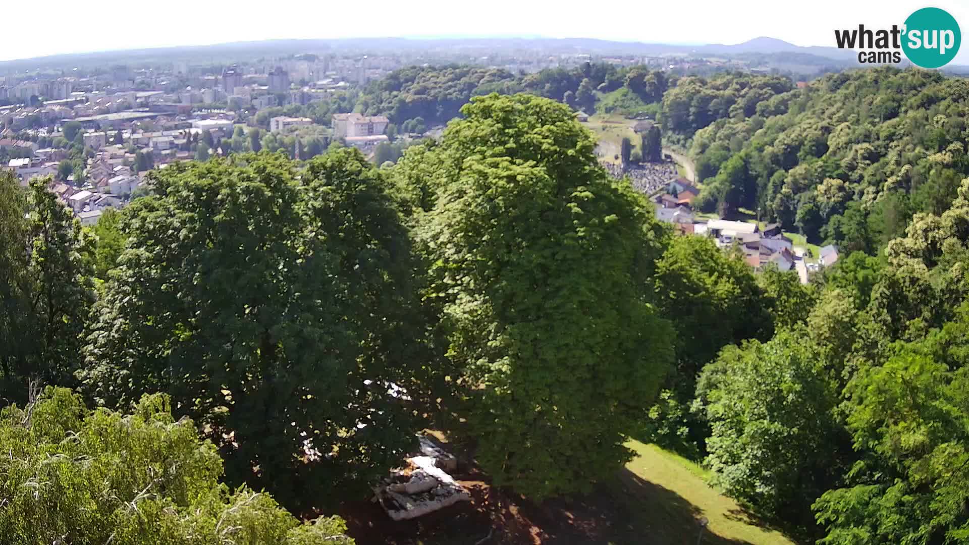 Webcam Karlovac Dubovac Castle – Live View of Karlovac’s Historic Landmark
