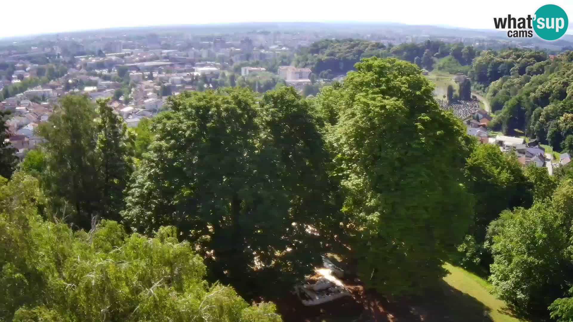 Webcam Castello Dubovac Karlovac – Vista Live sul Castello Storico
