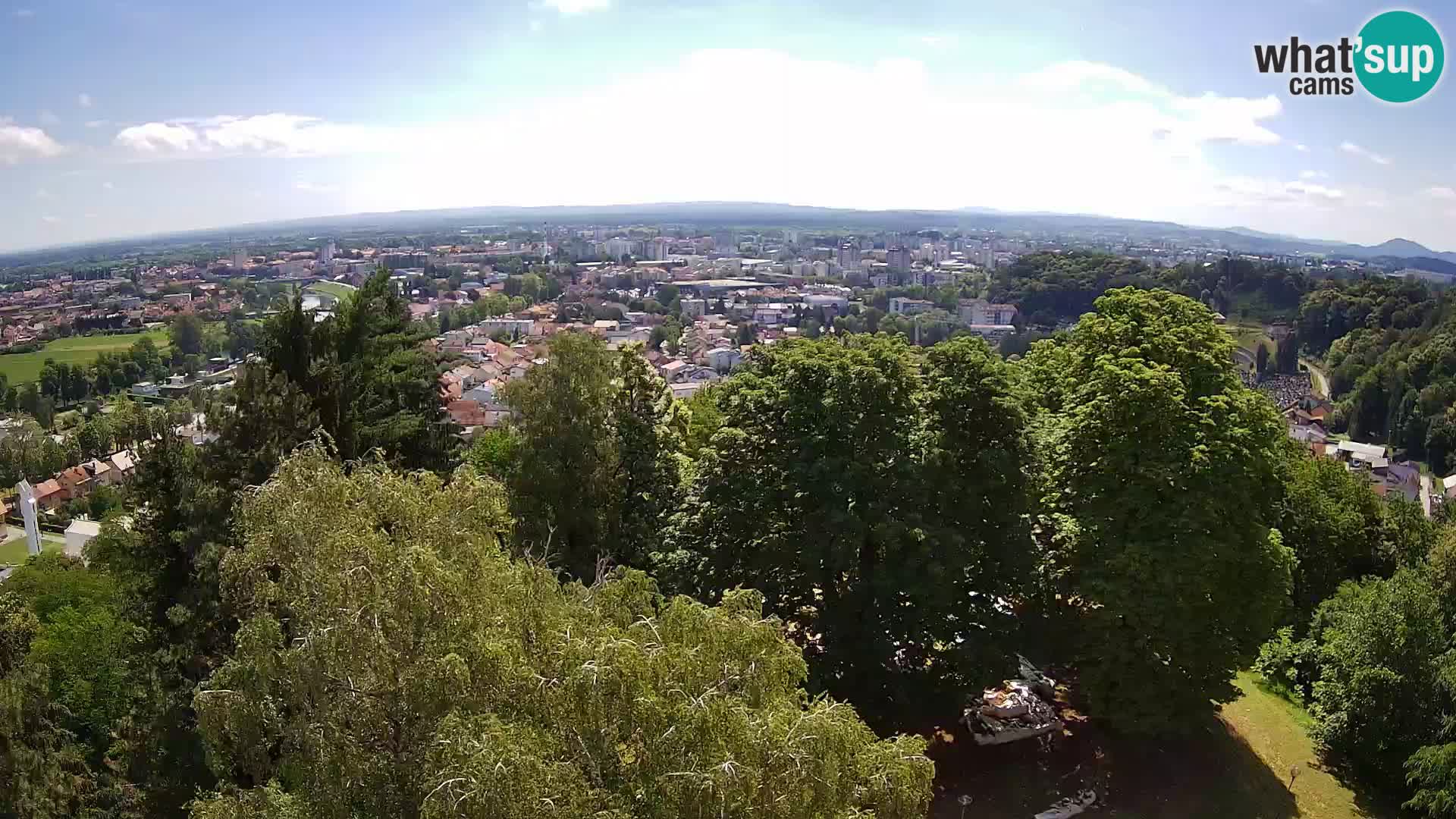 Webcam Castello Dubovac Karlovac – Vista Live sul Castello Storico