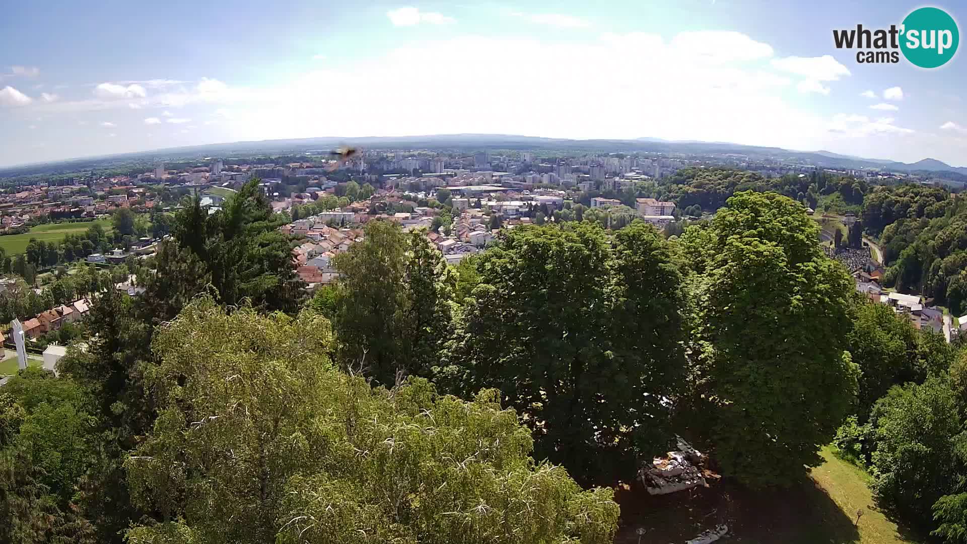 Webcam Castello Dubovac Karlovac – Vista Live sul Castello Storico