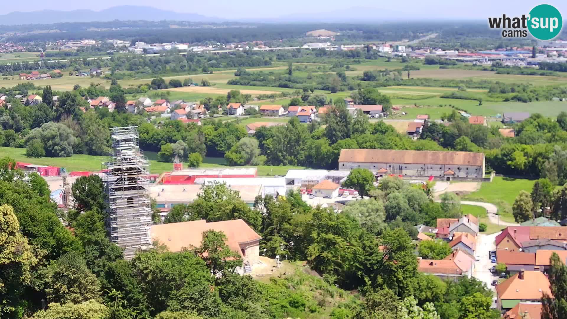 Webcam Karlovac Dubovac Castle – Live View of Karlovac’s Historic Landmark