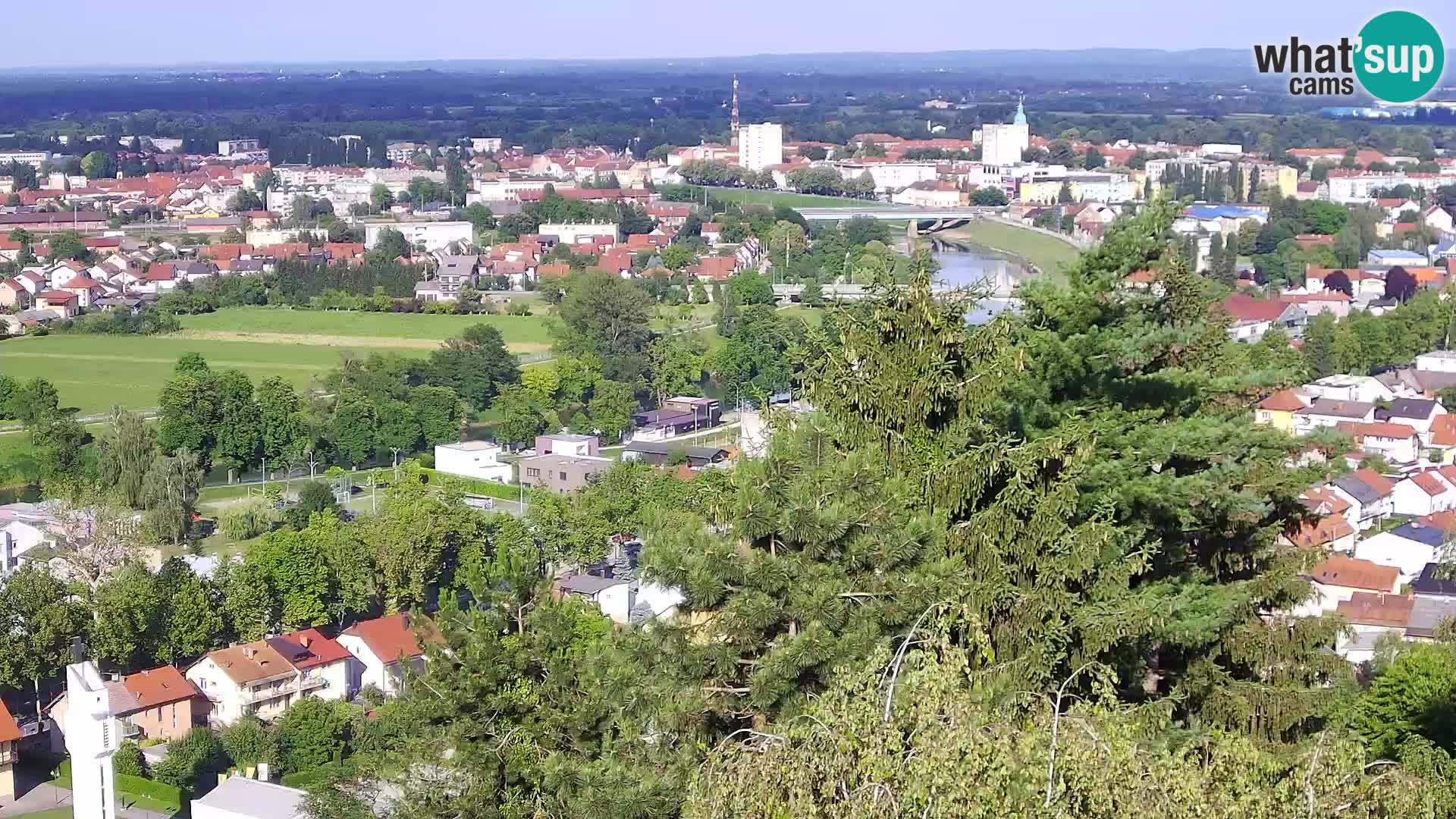 Webcam Karlovac Dubovac Castle – Live View of Karlovac’s Historic Landmark