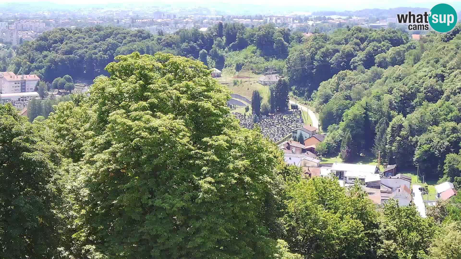 Webcam Karlovac Château Dubovac – Vue en direct de ce monument historique