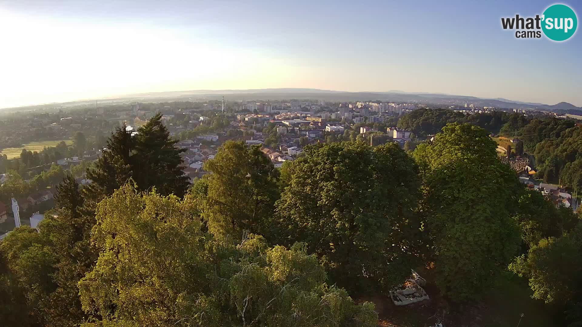 Webcam Karlovac Dubovac Castle – Live View of Karlovac’s Historic Landmark