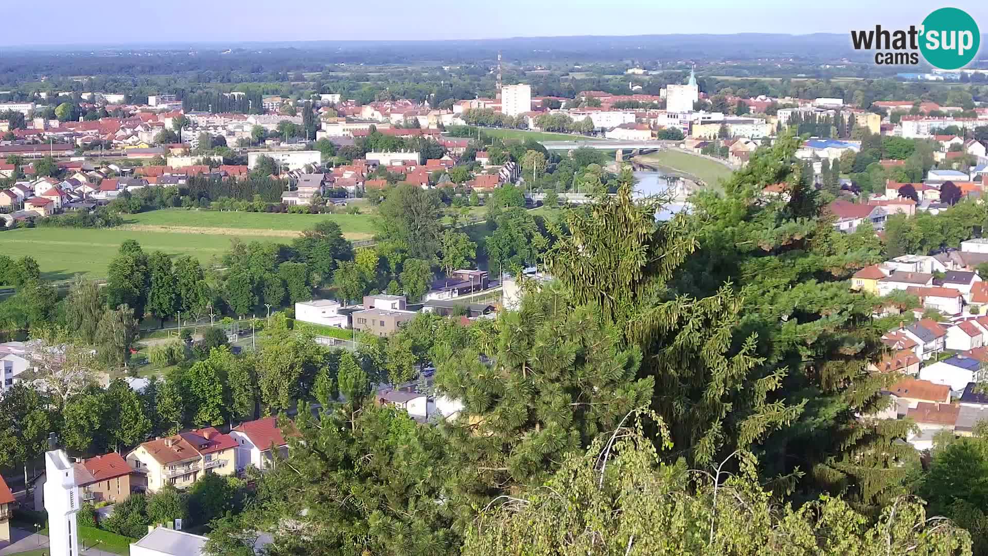 Webcam Karlovac Dubovac Castle – Live View of Karlovac’s Historic Landmark