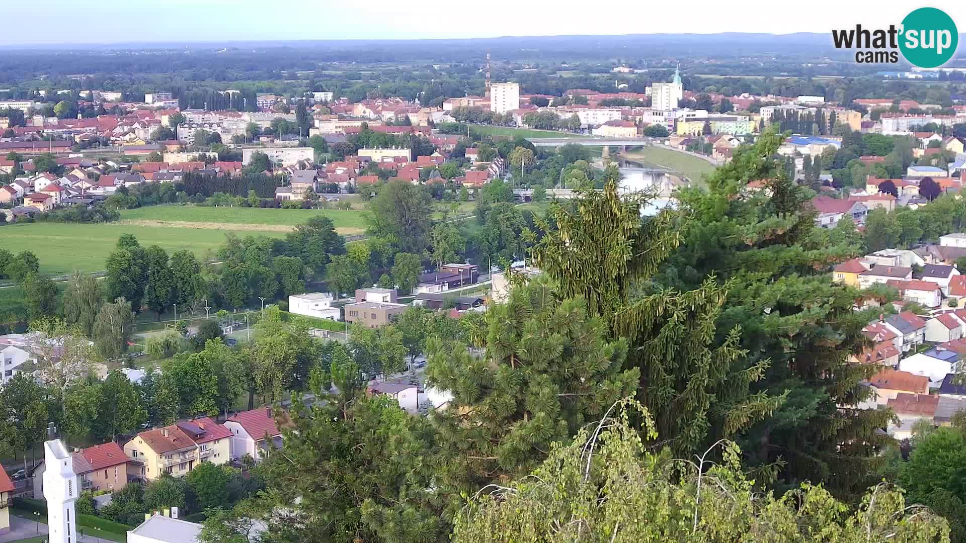 Web kamera Karlovac – Dvorac Dubovac uživo