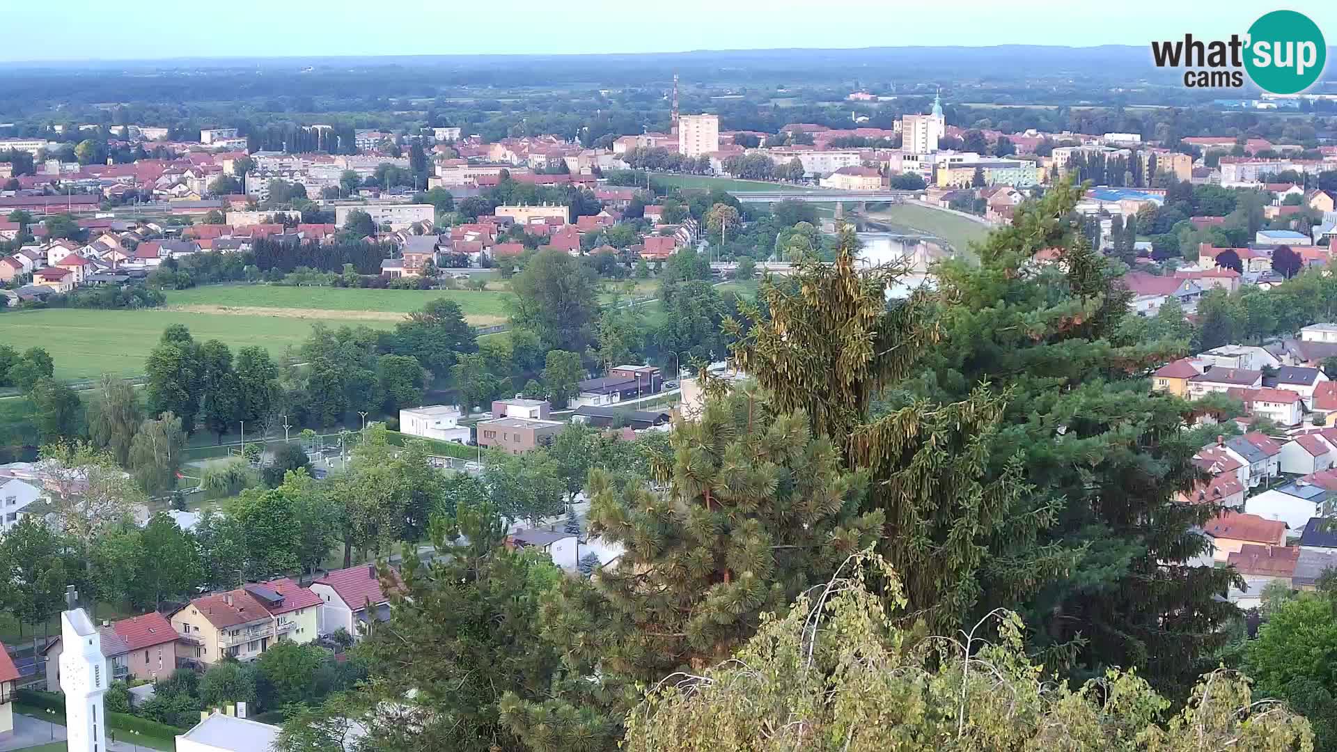Web kamera Karlovac – Dvorac Dubovac uživo