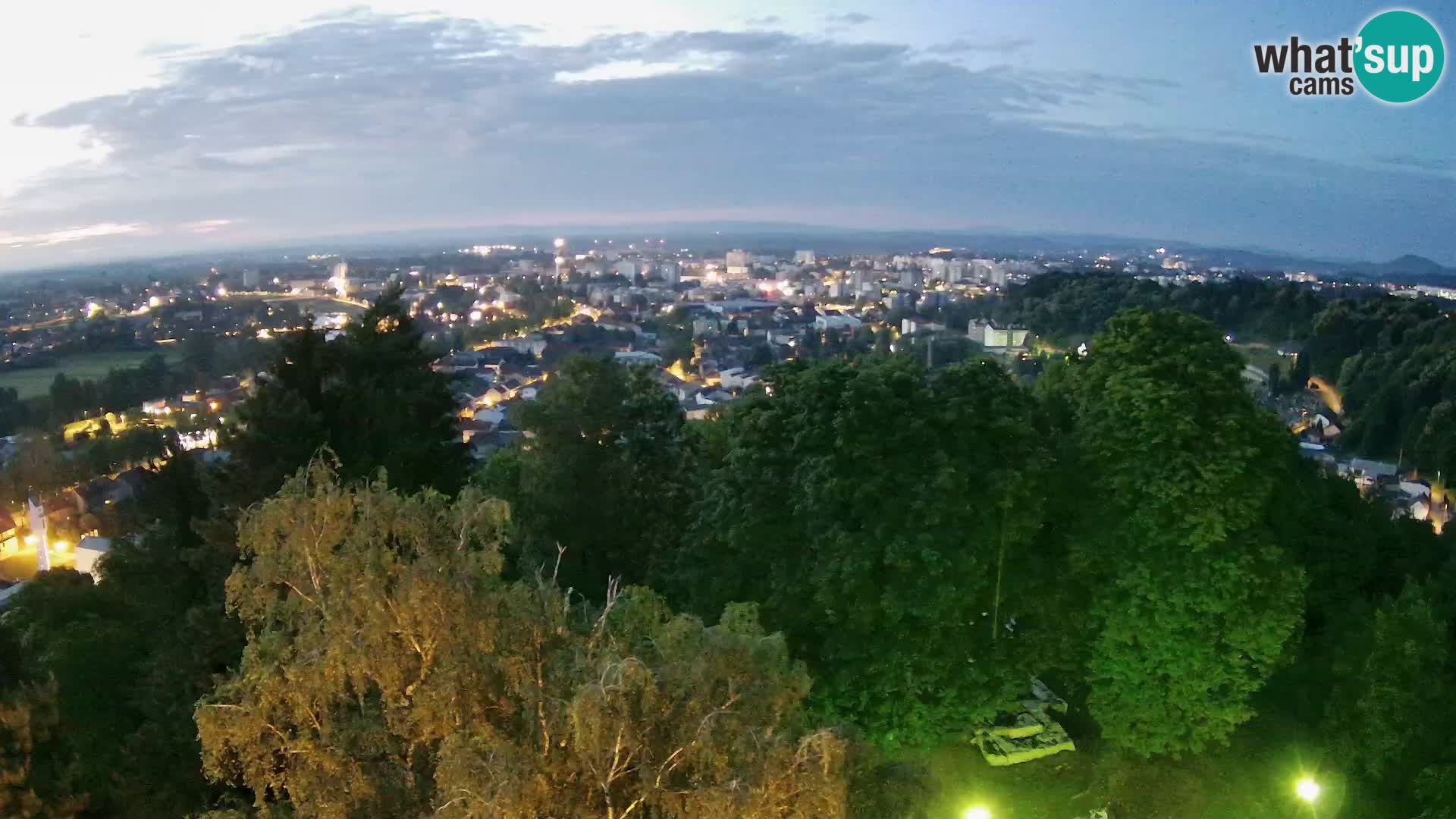 Webcam Castello Dubovac Karlovac – Vista Live sul Castello Storico
