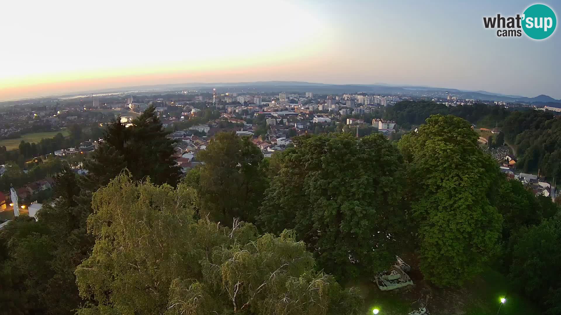 Webcam Karlovac Dubovac Castle – Live View of Karlovac’s Historic Landmark