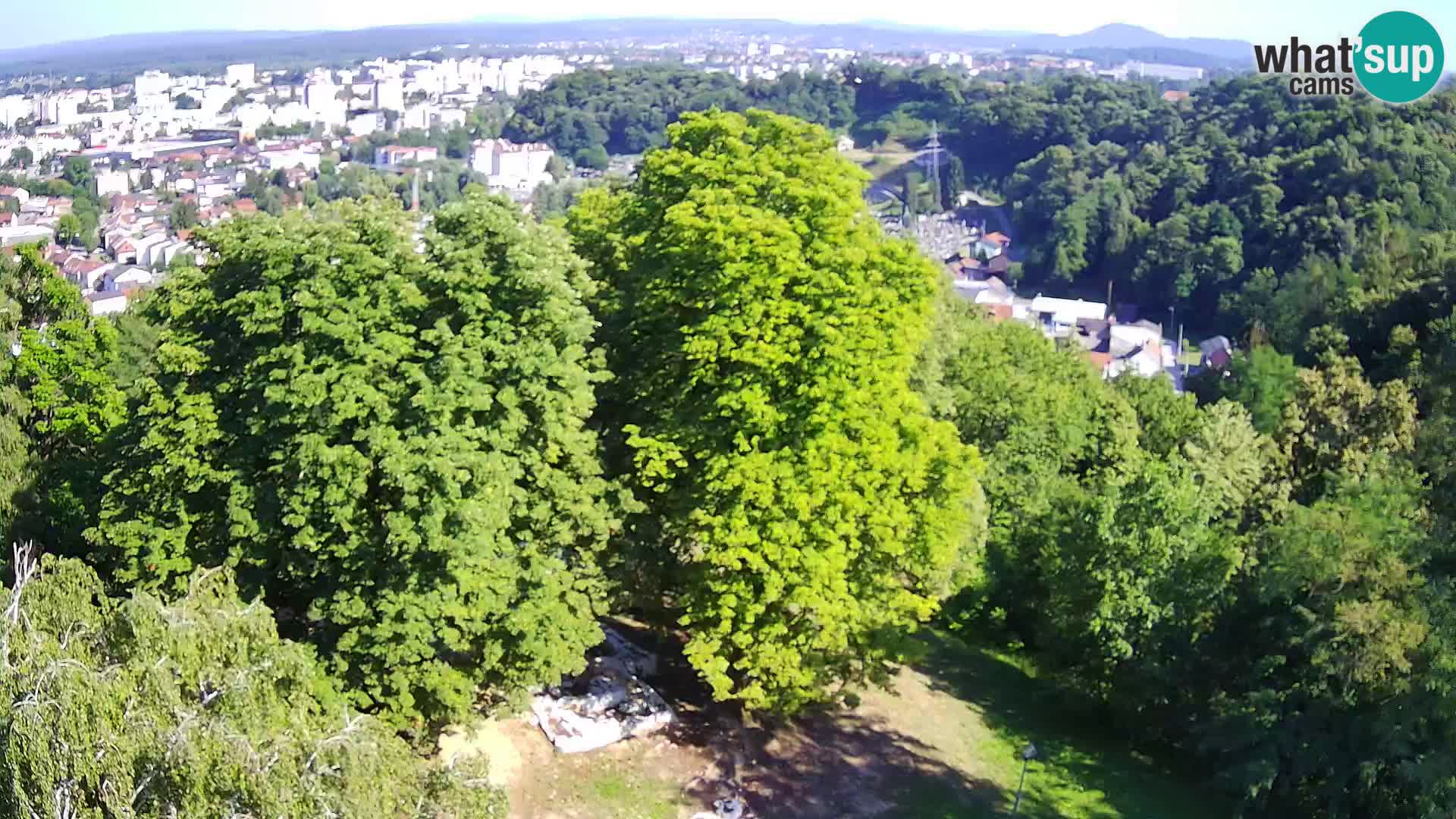 Webcam Karlovac Château Dubovac – Vue en direct de ce monument historique