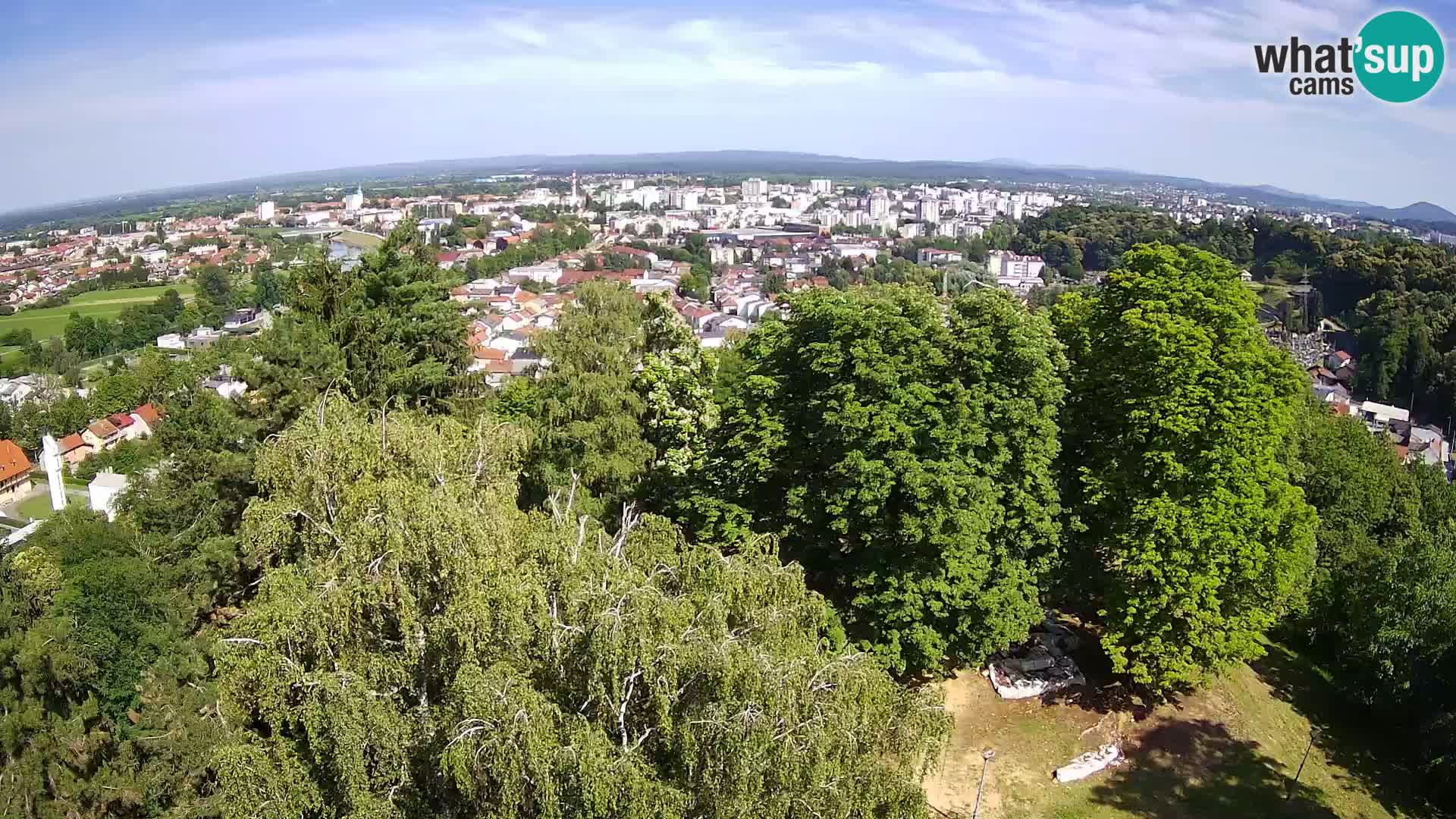 Webcam Castillo Dubovac Karlovac – Vista en directo del histórico castillo