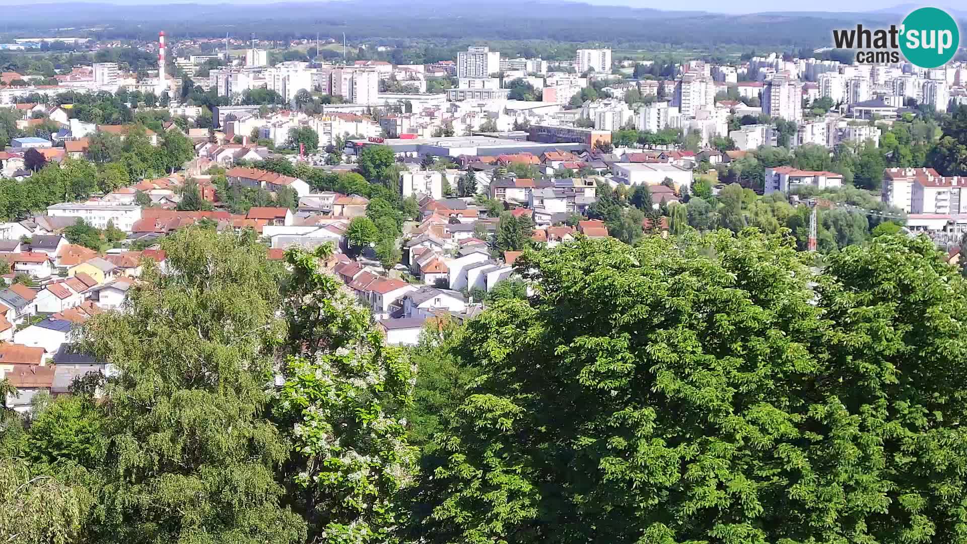 Web kamera Karlovac – Dvorac Dubovac uživo