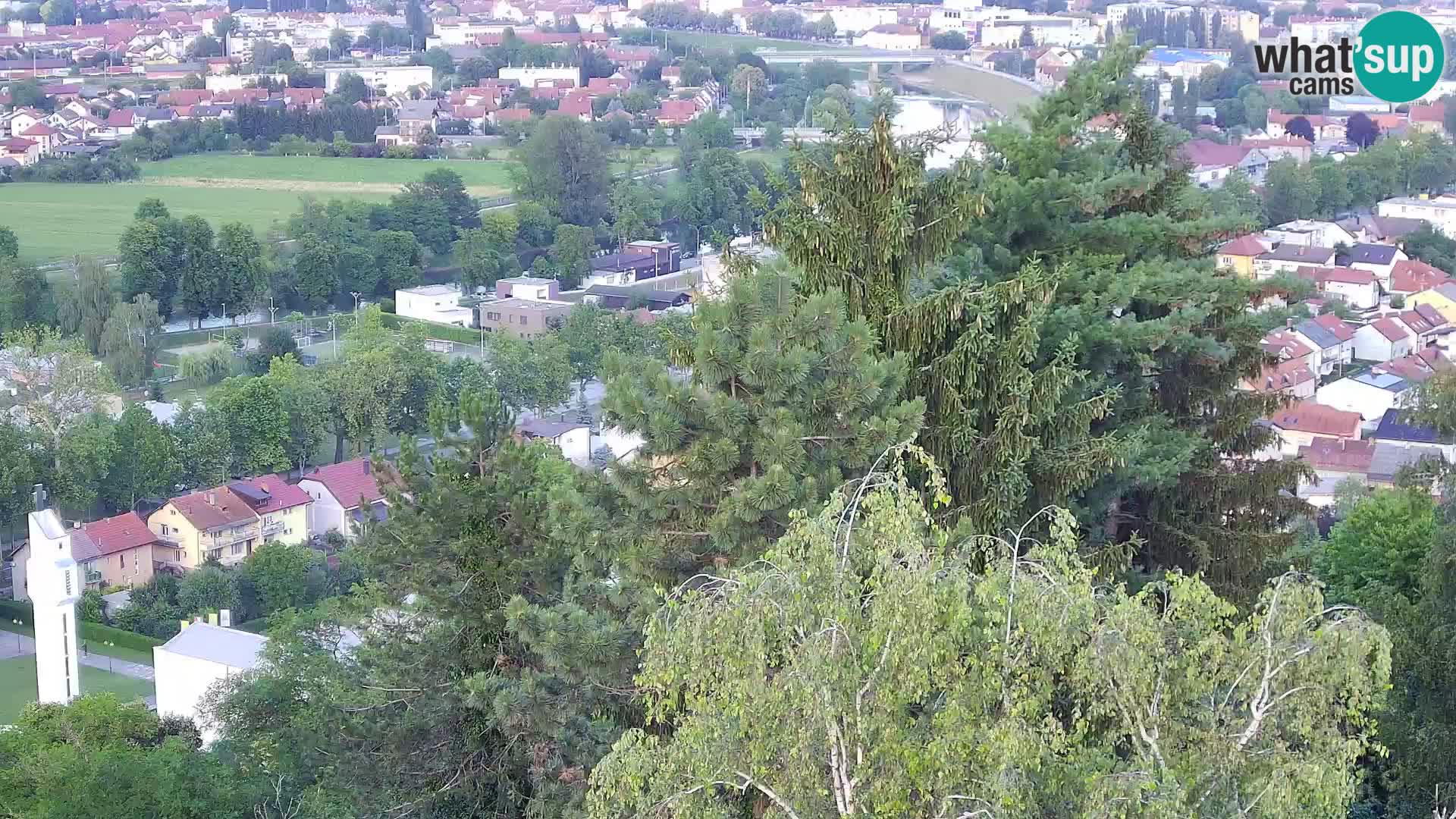 Webcam Karlovac Château Dubovac – Vue en direct de ce monument historique