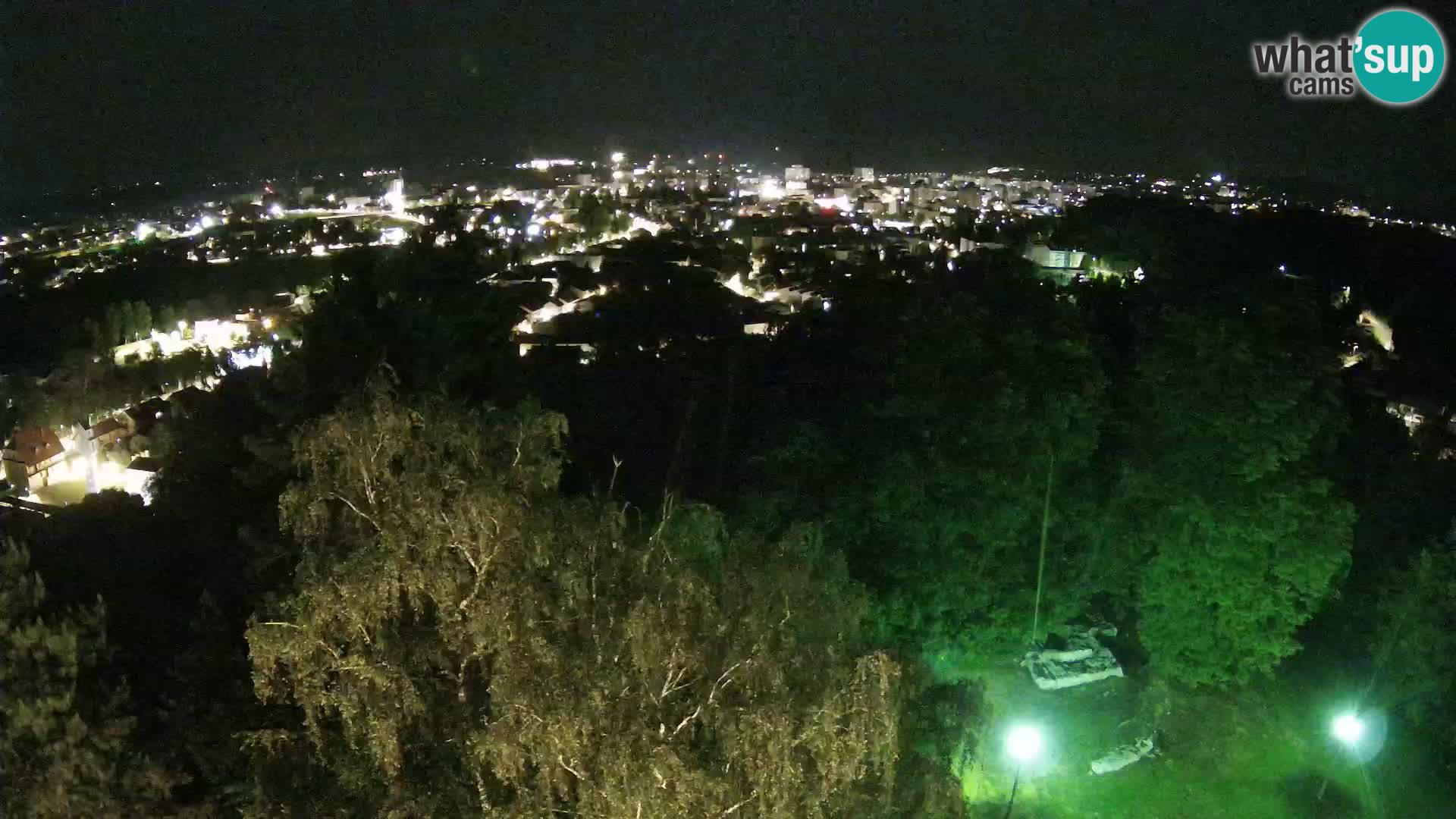 Web kamera Karlovac – Dvorac Dubovac uživo