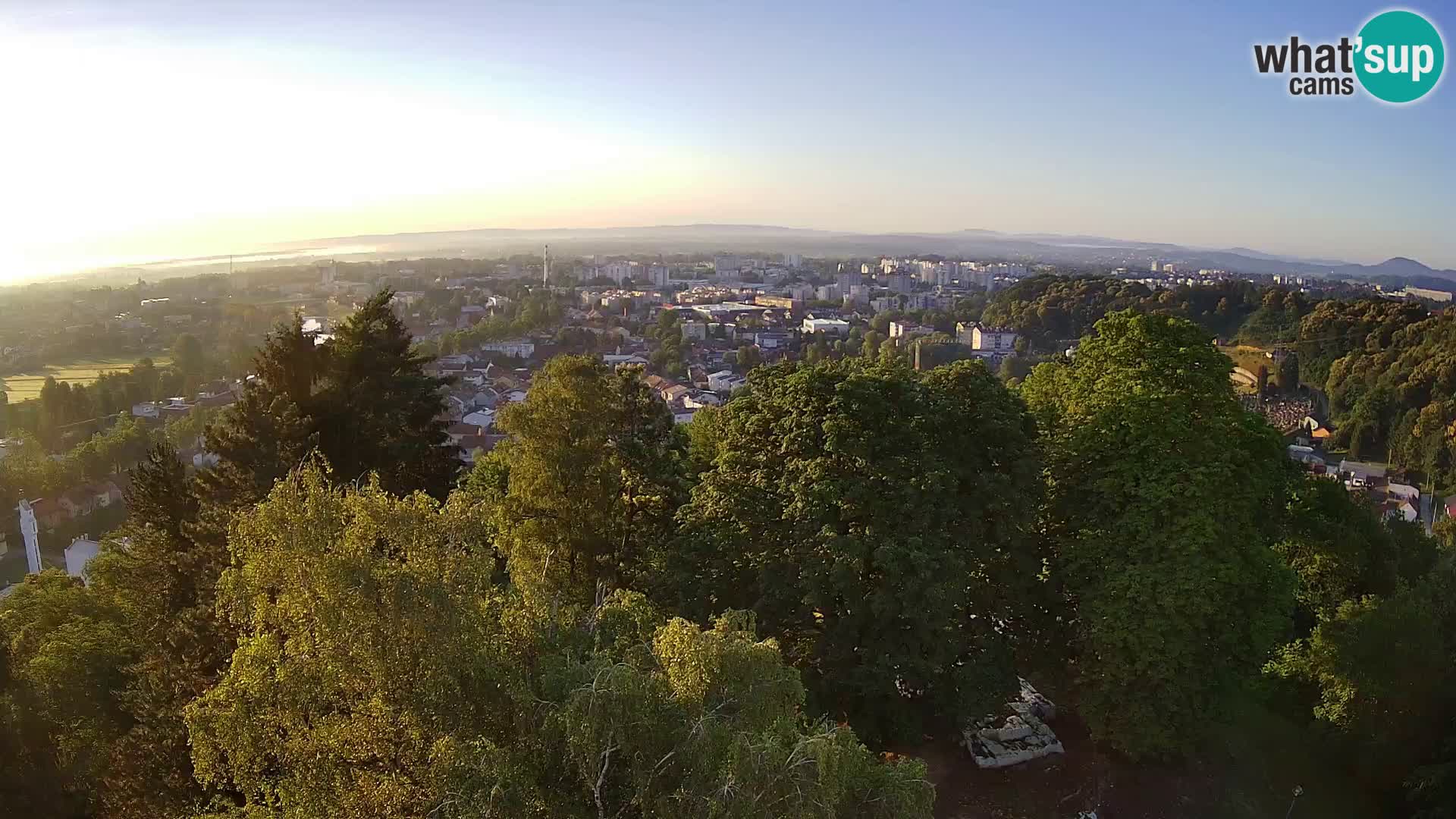 Webcam Castello Dubovac Karlovac – Vista Live sul Castello Storico