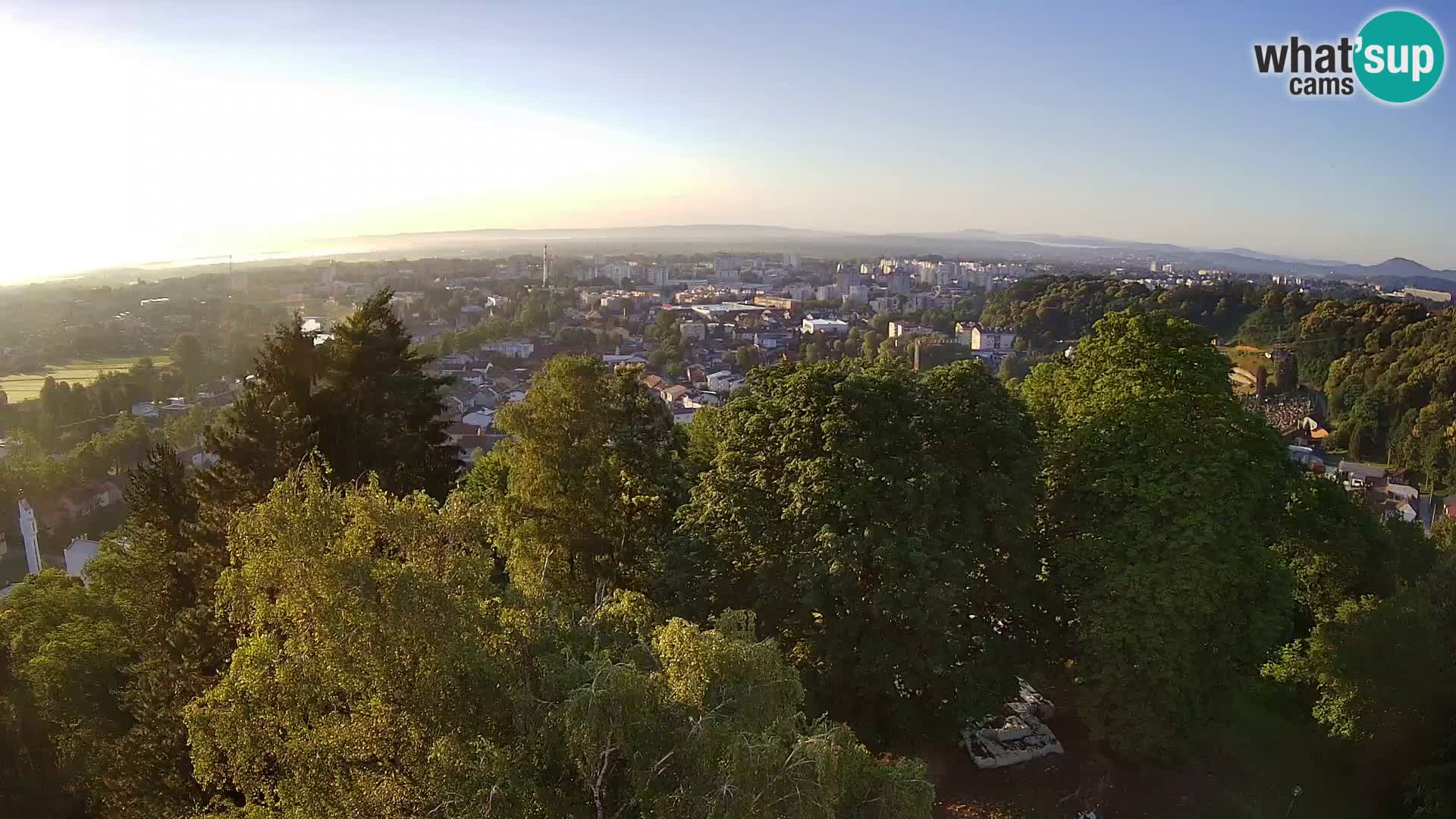 Webcam Karlovac Dubovac Castle – Live View of Karlovac’s Historic Landmark