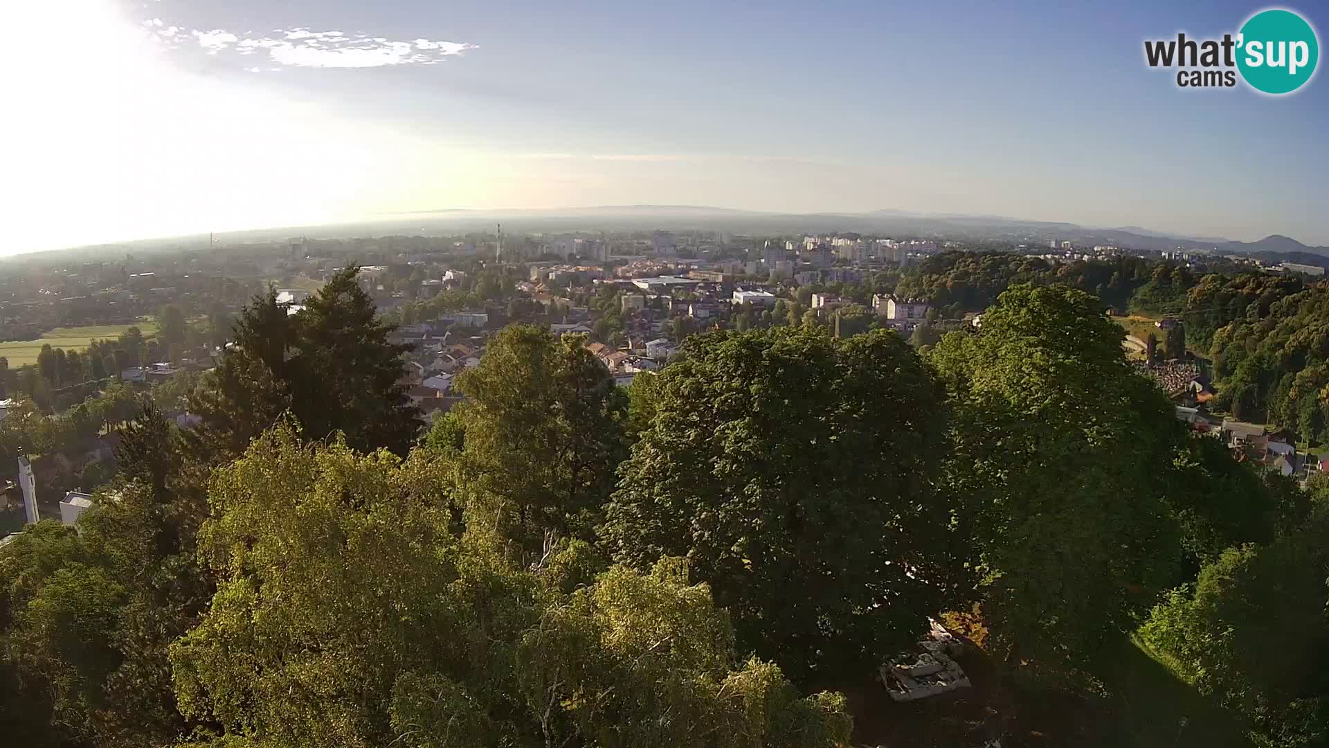 Webcam Karlovac Dubovac Castle – Live View of Karlovac’s Historic Landmark