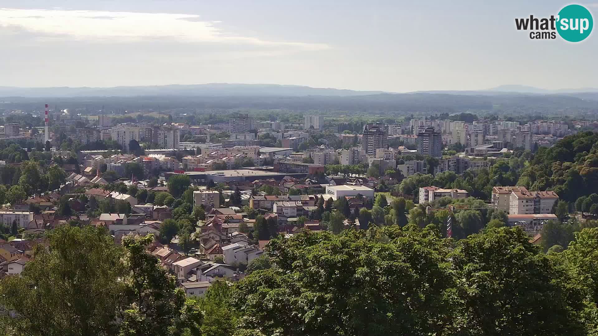 Web kamera Karlovac – Dvorac Dubovac uživo