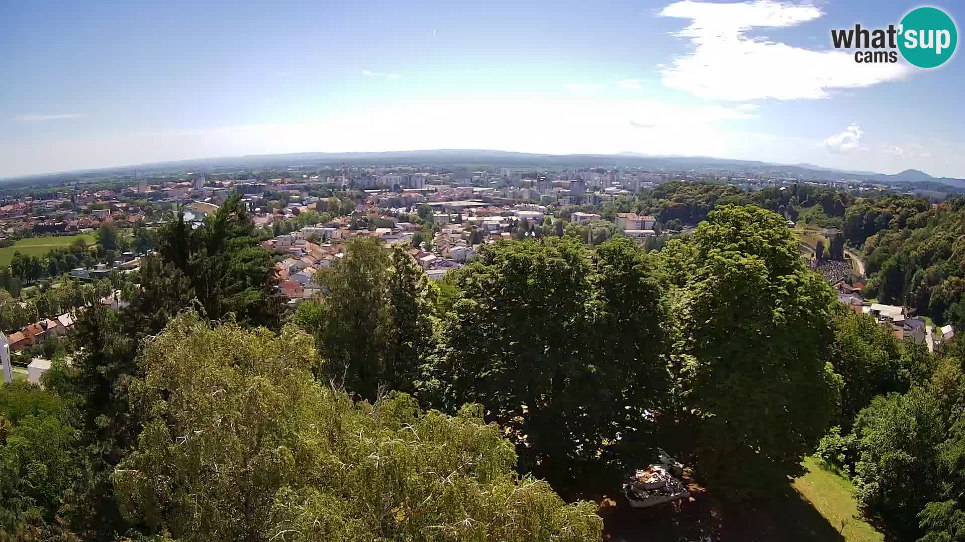 Webcam Karlovac Dubovac Castle – Live View of Karlovac’s Historic Landmark
