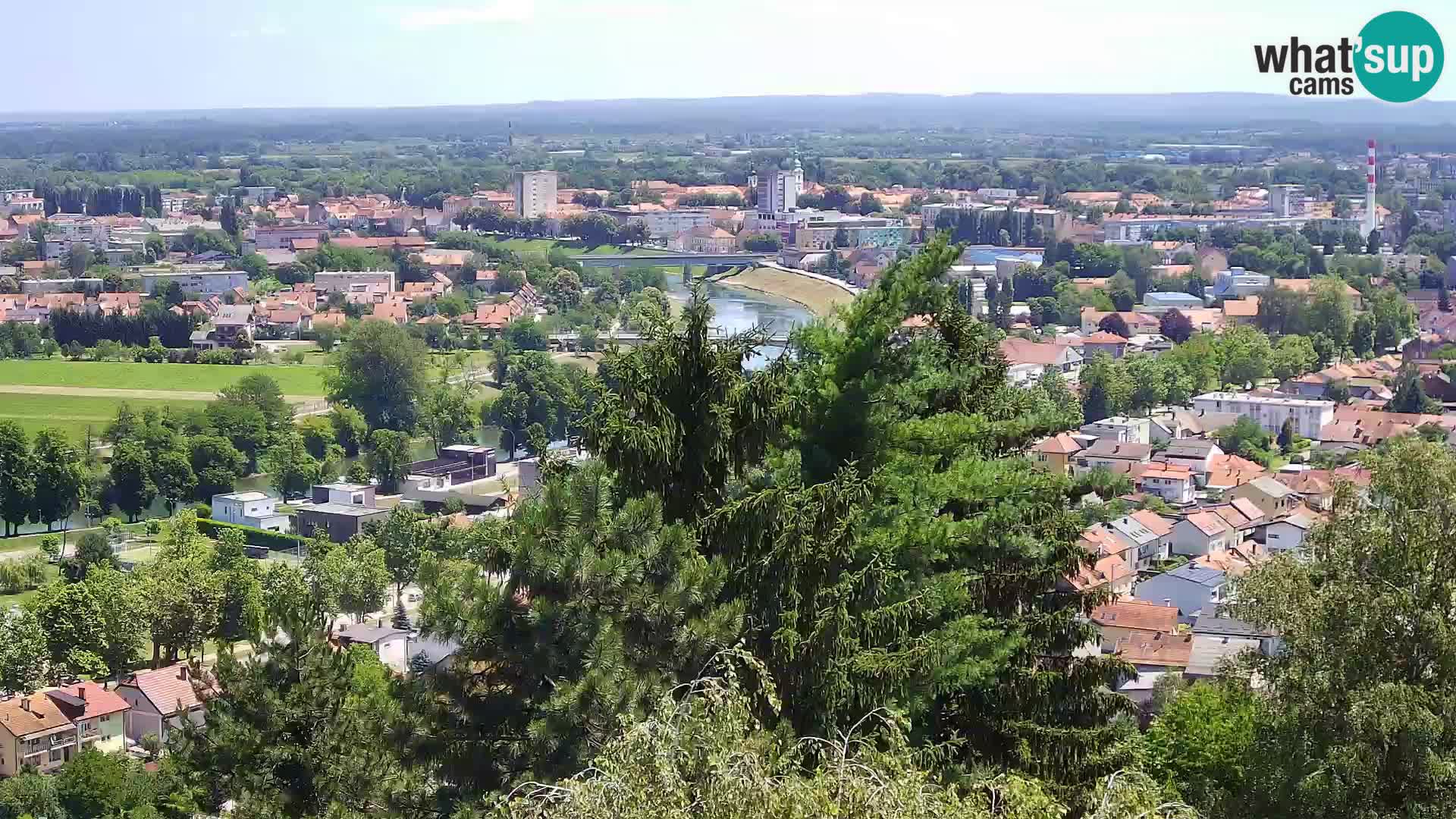 Webcam Karlovac Dubovac Castle – Live View of Karlovac’s Historic Landmark