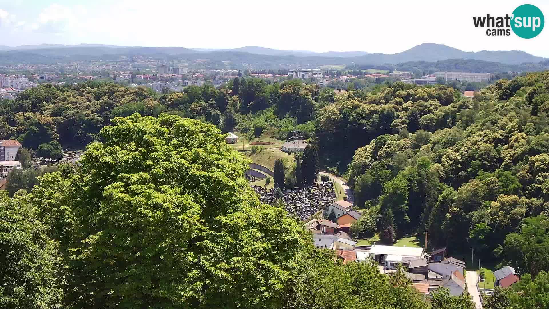 Webcam Karlovac Dubovac Castle – Live View of Karlovac’s Historic Landmark