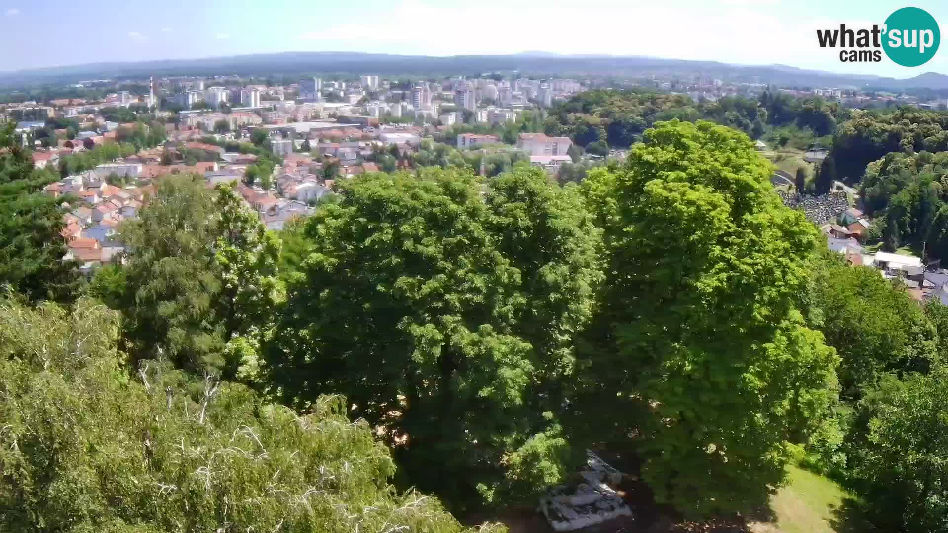 Webcam Karlovac Dubovac Castle – Live View of Karlovac’s Historic Landmark