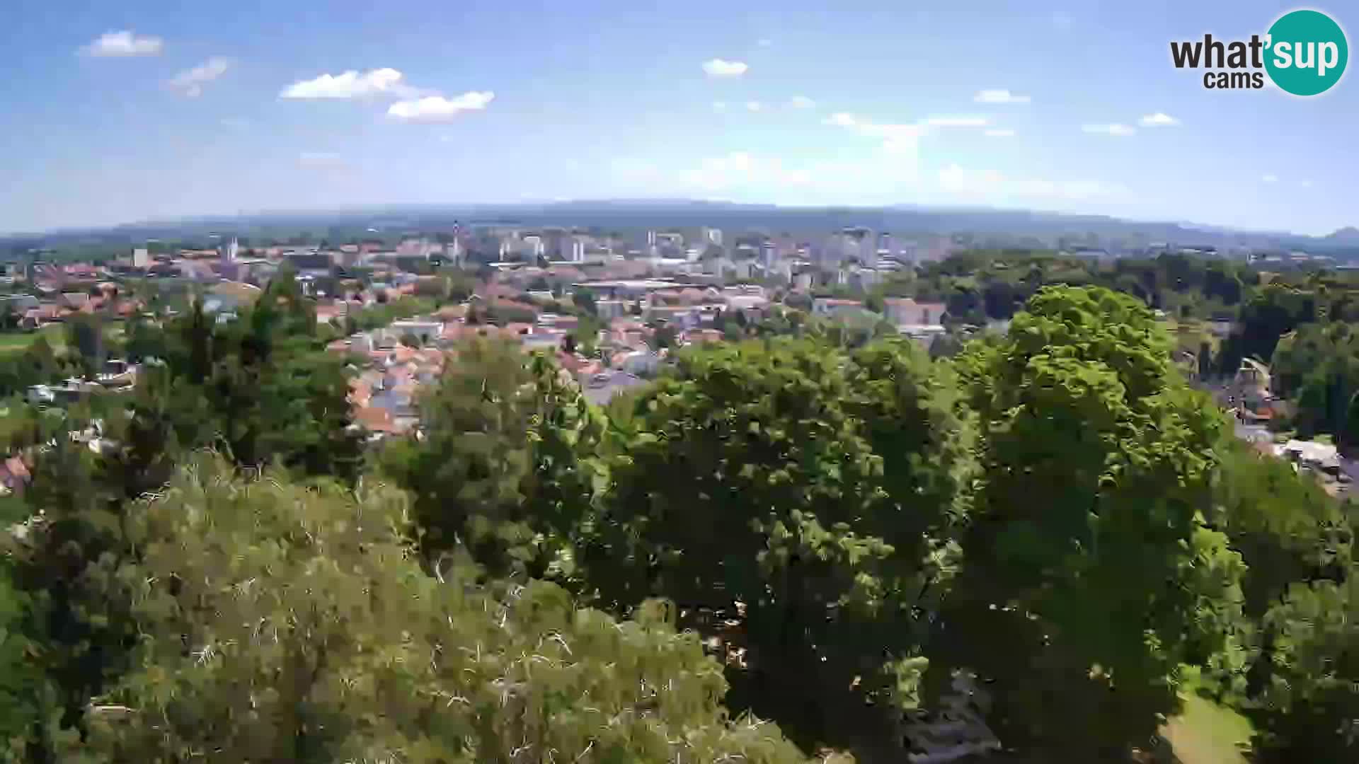 Web kamera Karlovac – Dvorac Dubovac uživo