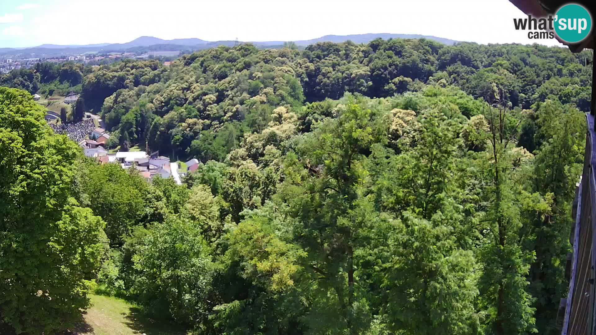 Webcam Castello Dubovac Karlovac – Vista Live sul Castello Storico