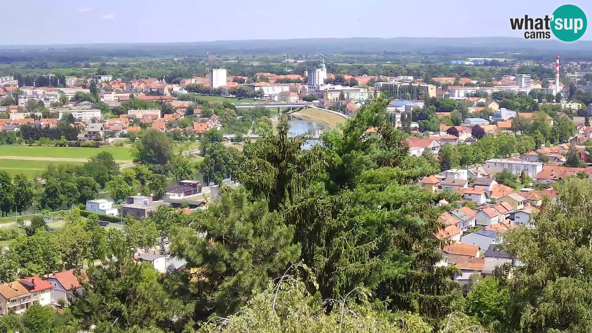 Webcam Karlovac Dubovac Castle – Live View of Karlovac’s Historic Landmark