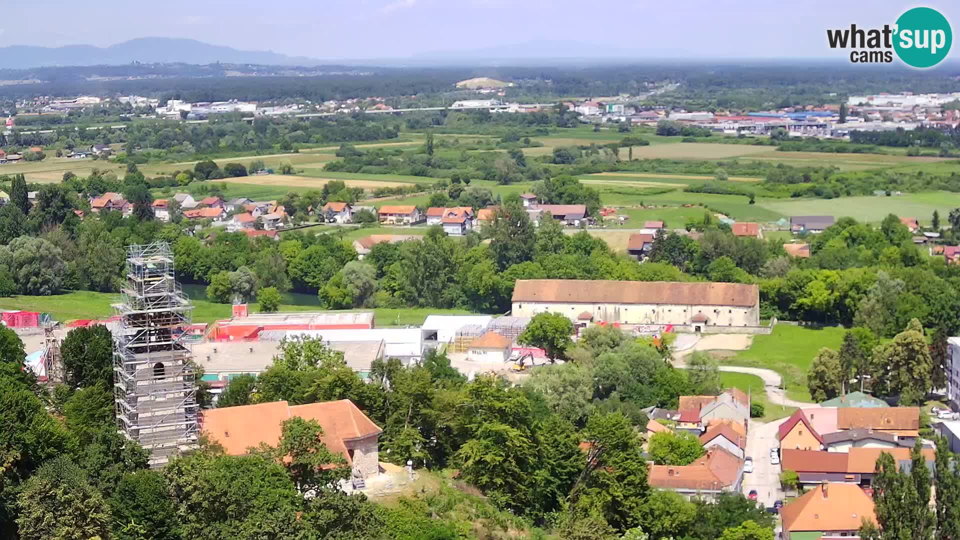 Webcam Karlovac Dubovac Castle – Live View of Karlovac’s Historic Landmark