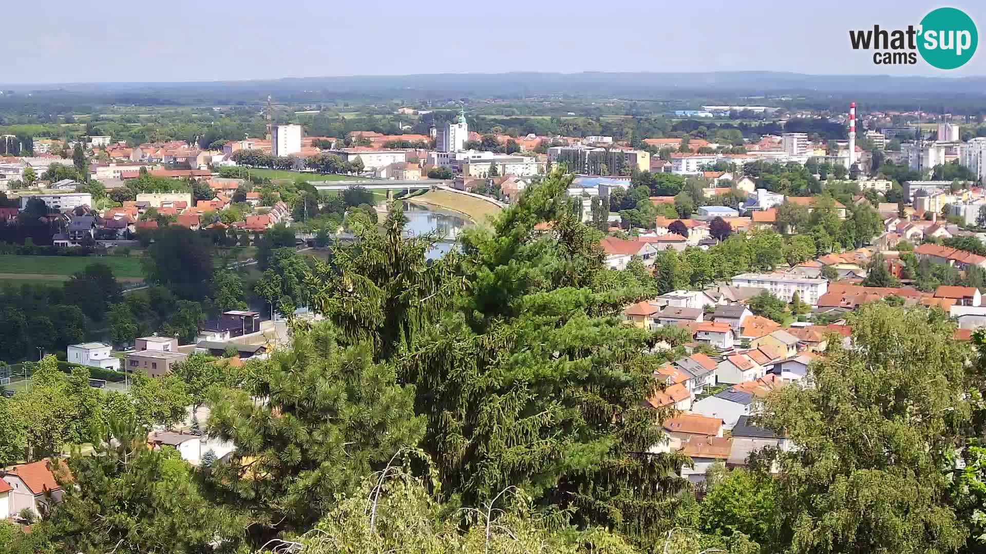 Web kamera Karlovac – Dvorac Dubovac uživo