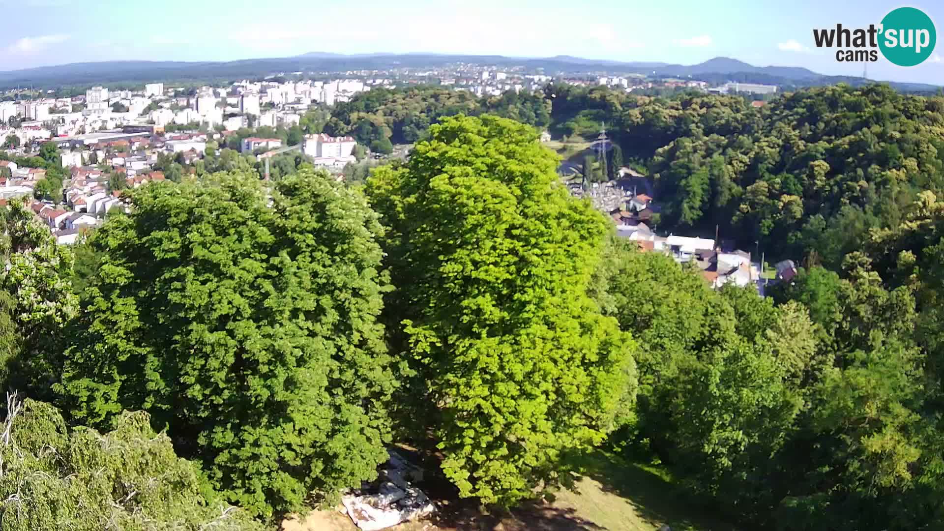 Webcam Castello Dubovac Karlovac – Vista Live sul Castello Storico