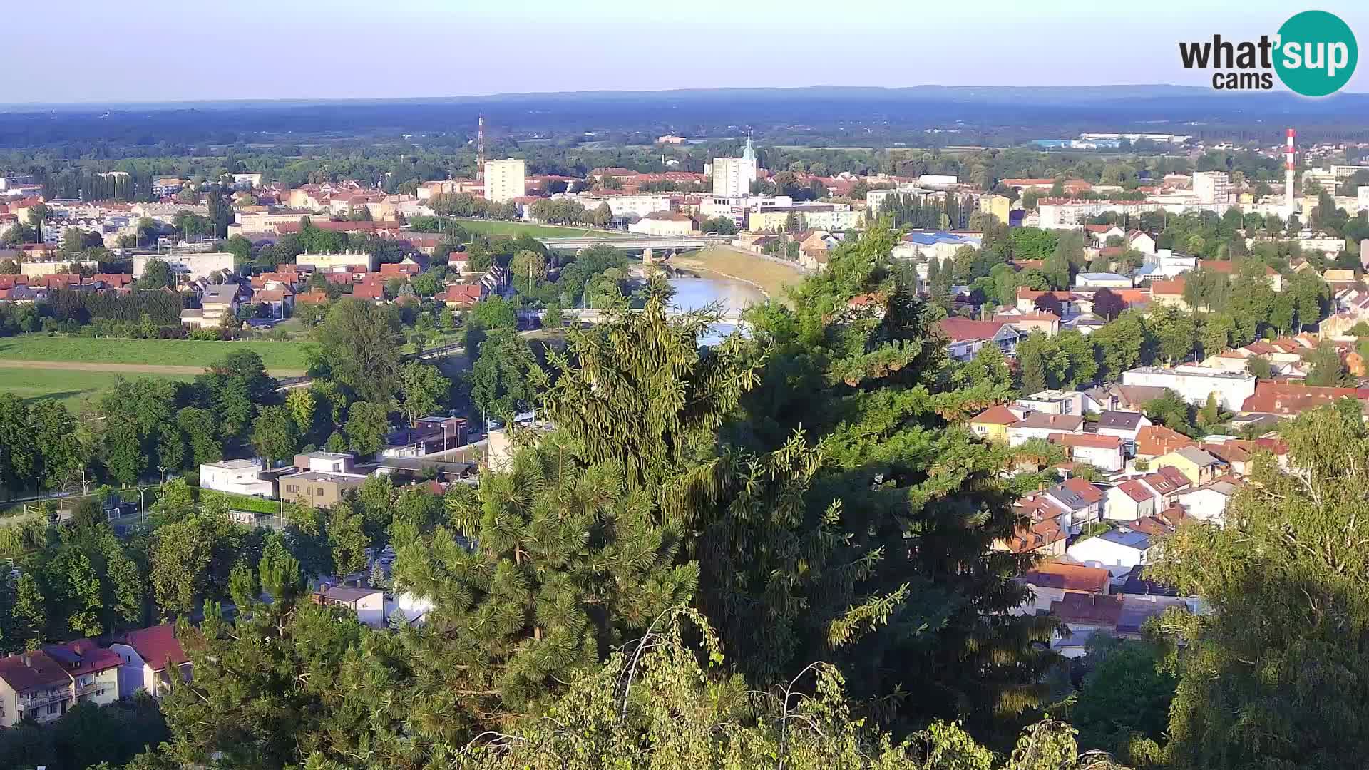 Web kamera Karlovac – Dvorac Dubovac uživo