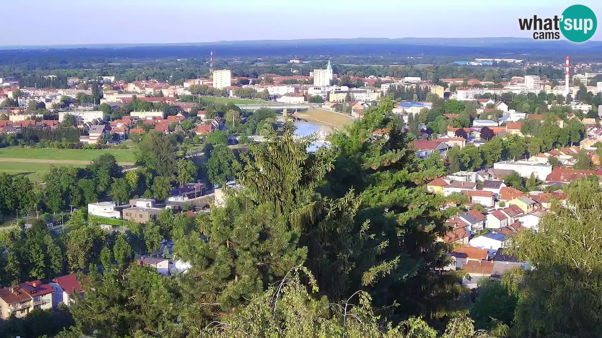Webcam Karlovac Château Dubovac – Vue en direct de ce monument historique