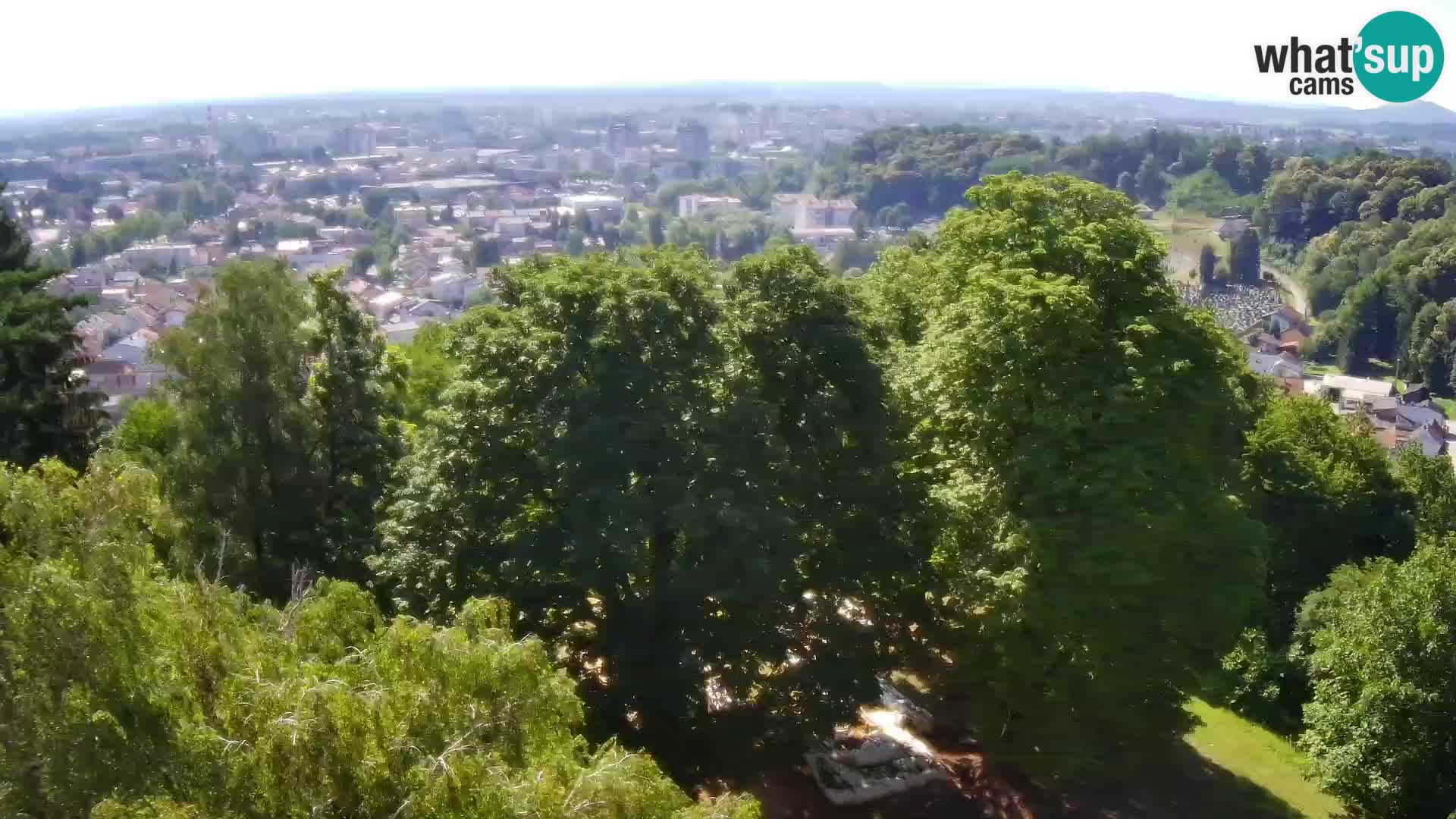Webcam Karlovac Dubovac Castle – Live View of Karlovac’s Historic Landmark