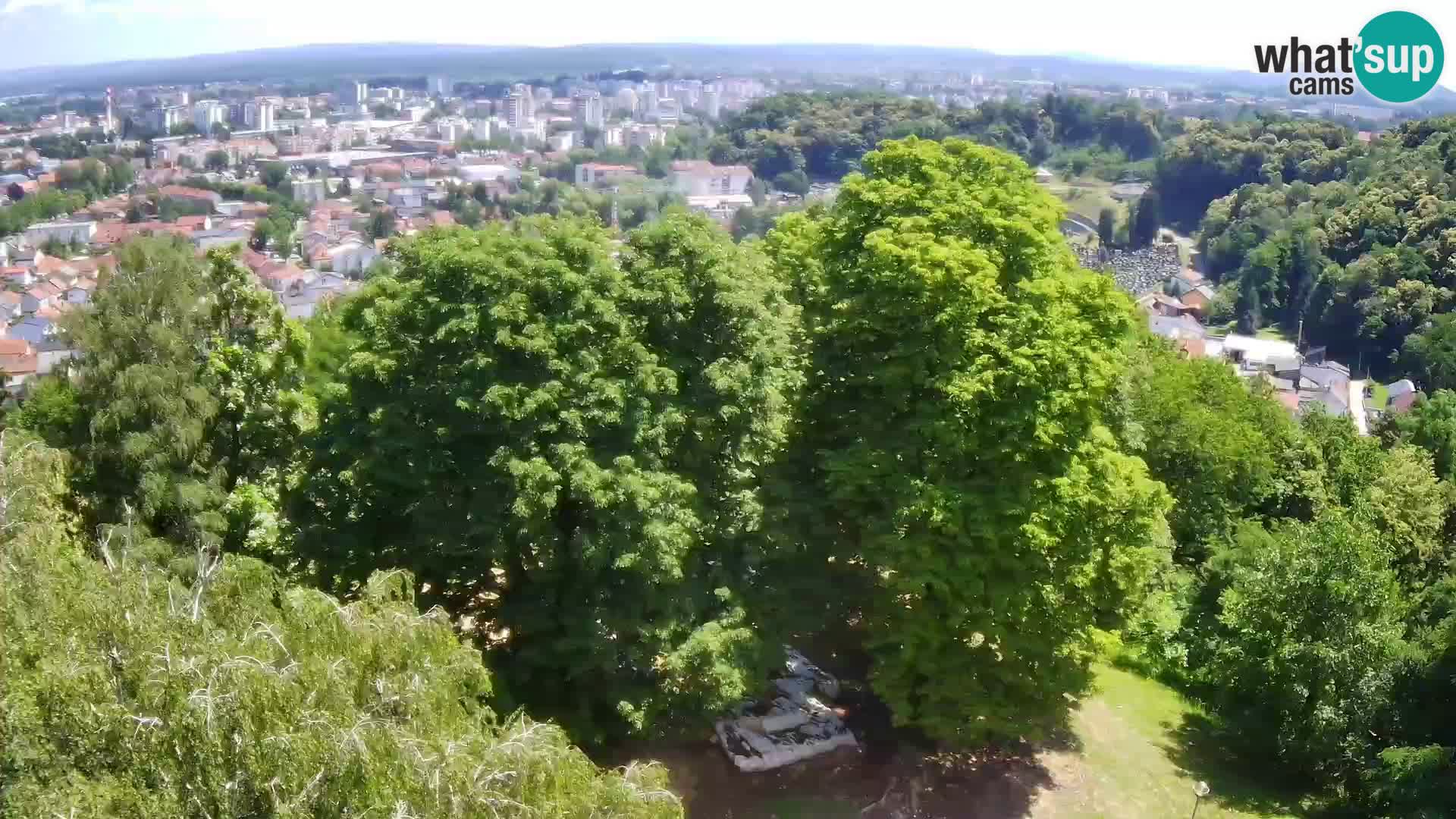Webcam Karlovac Dubovac Castle – Live View of Karlovac’s Historic Landmark
