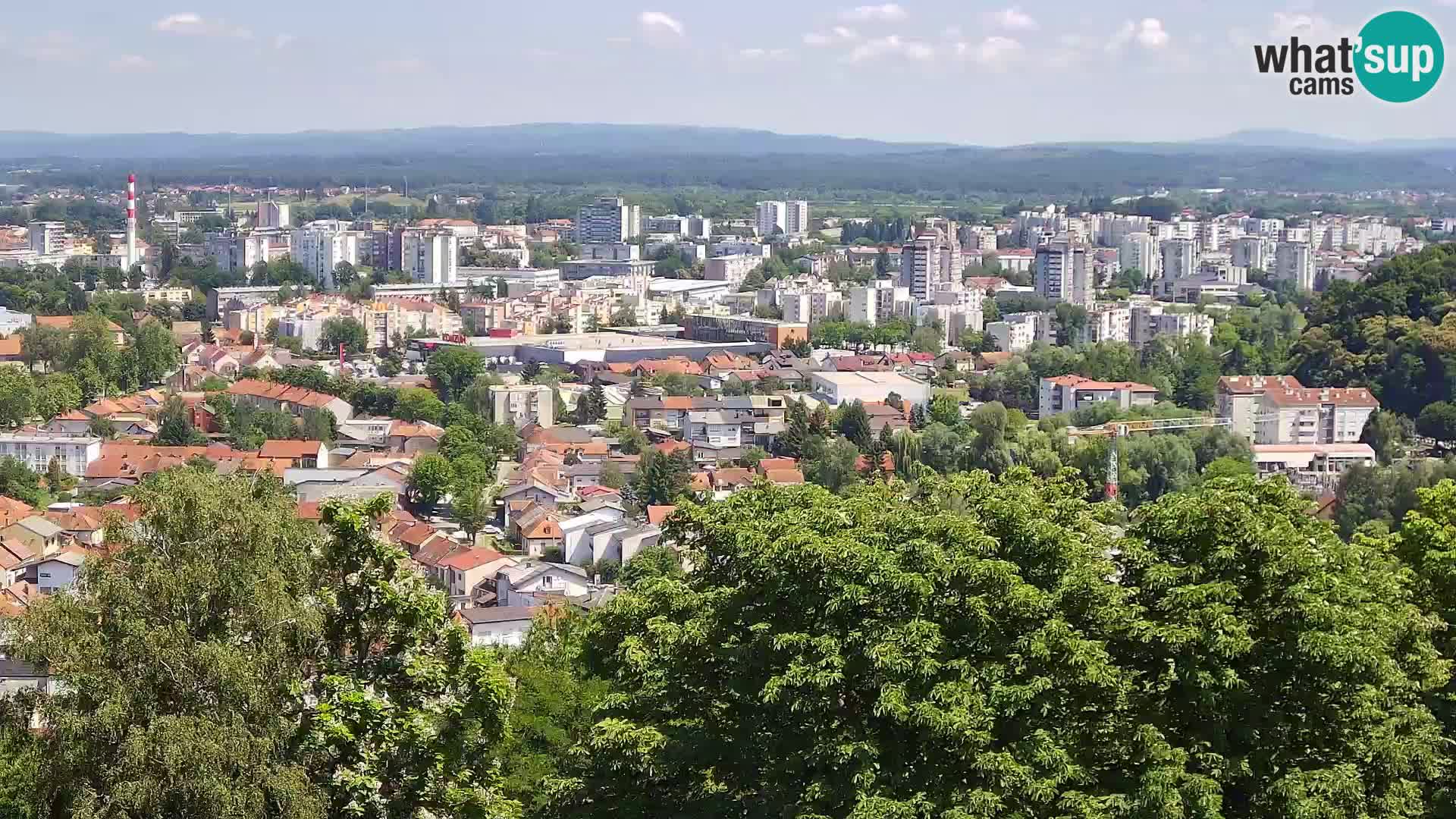 Webcam Karlovac Dubovac Castle – Live View of Karlovac’s Historic Landmark