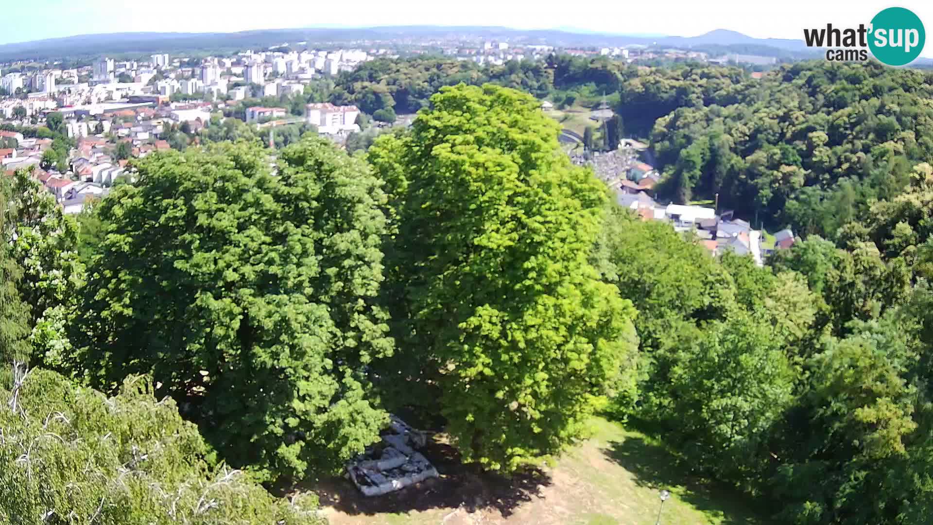 Webcam Karlovac Dubovac Castle – Live View of Karlovac’s Historic Landmark