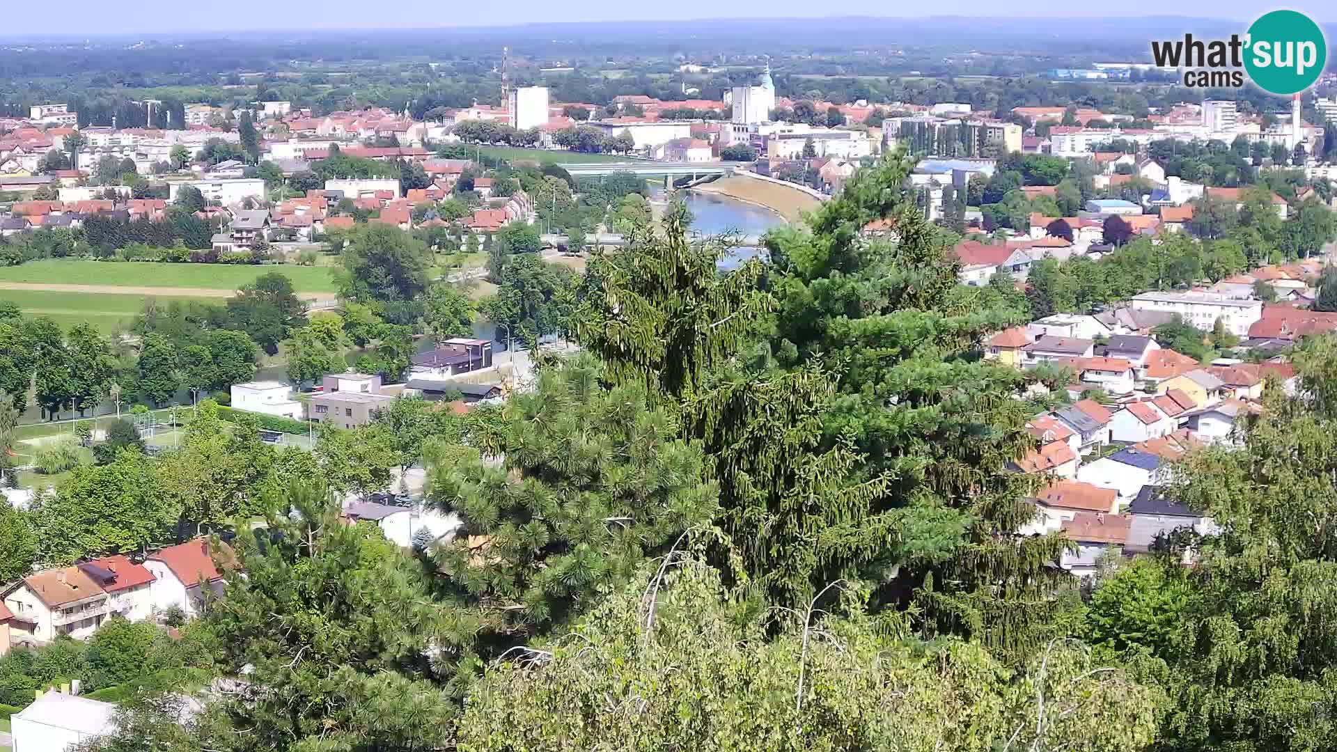 Webcam Karlovac Château Dubovac – Vue en direct de ce monument historique