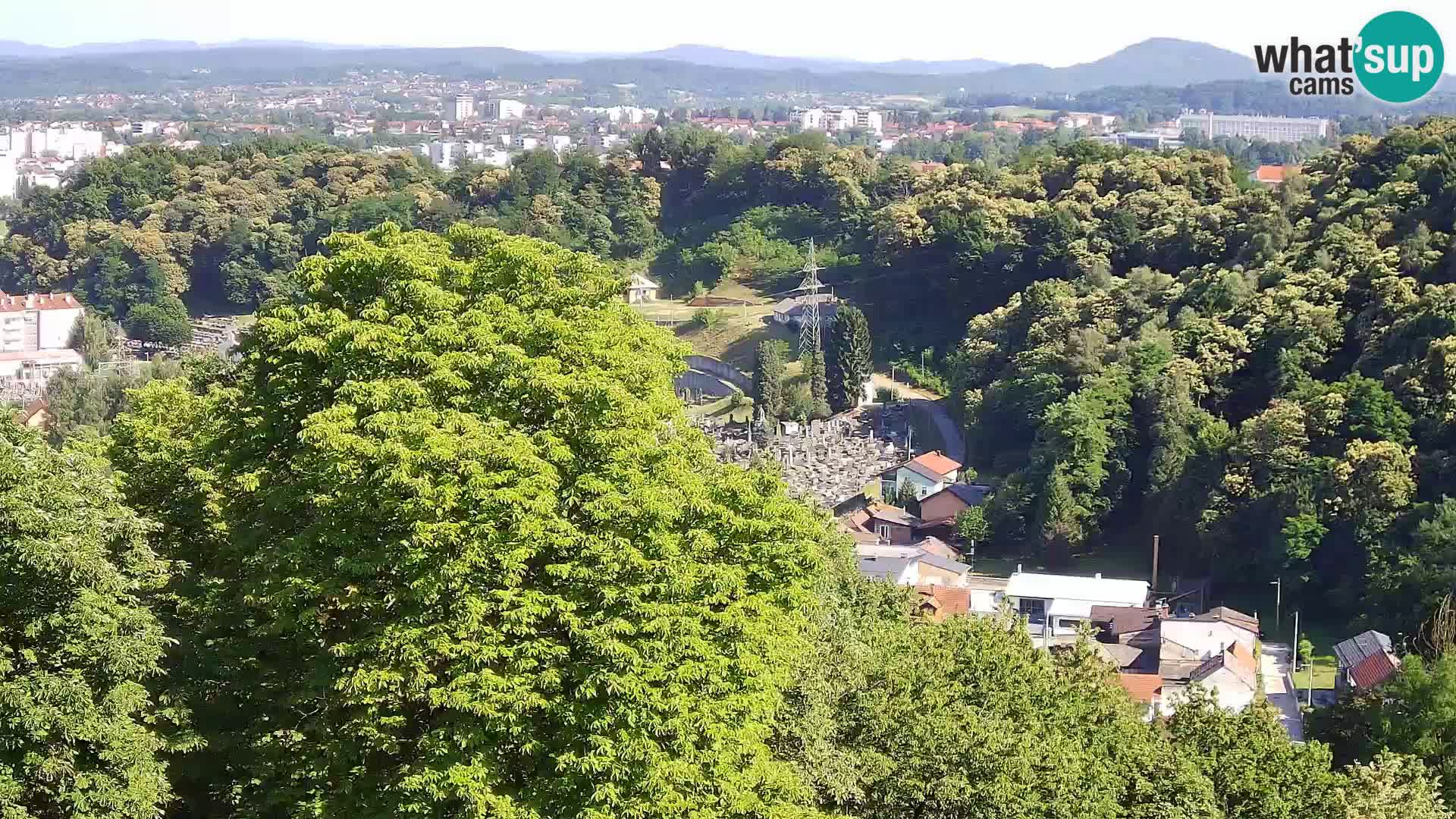 Webcam Karlovac Château Dubovac – Vue en direct de ce monument historique