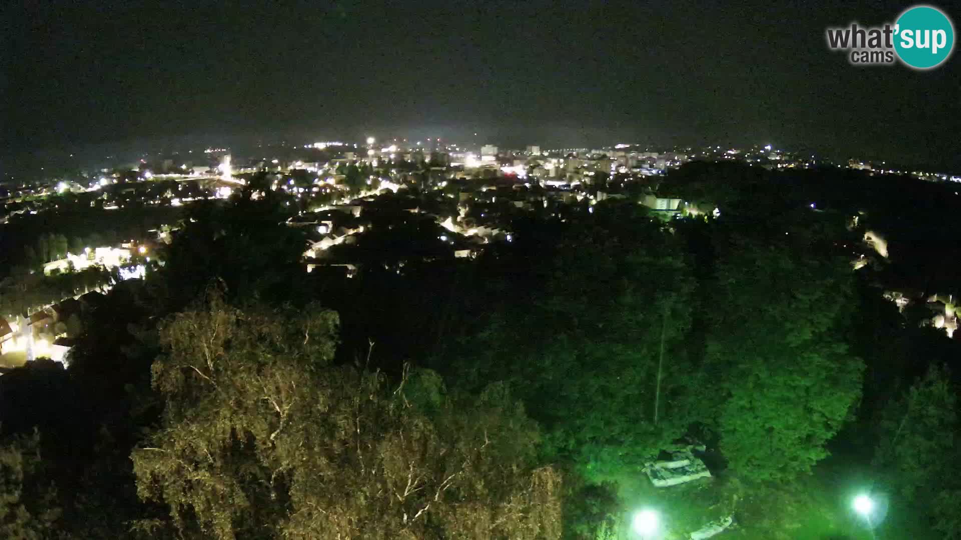 Webcam Karlovac Dubovac Castle – Live View of Karlovac’s Historic Landmark