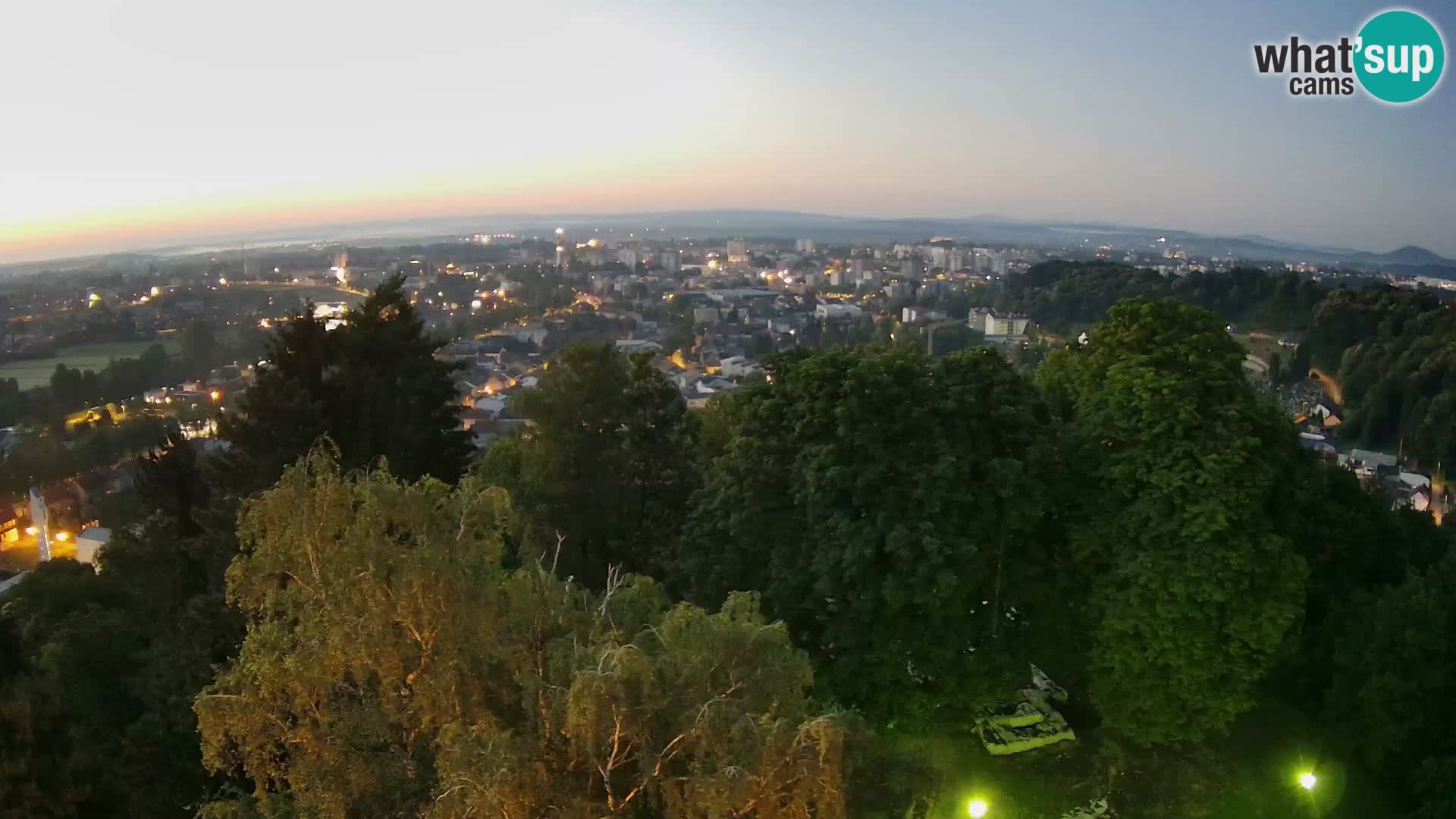 Webcam Castello Dubovac Karlovac – Vista Live sul Castello Storico